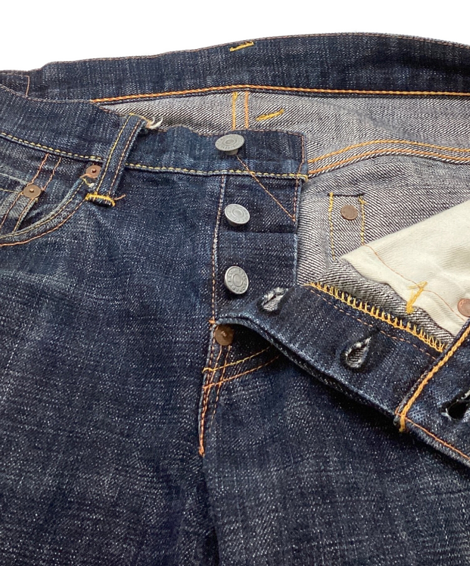 中古・古着通販】EVISU (エヴィス) 戎音デニムパンツ インディゴ