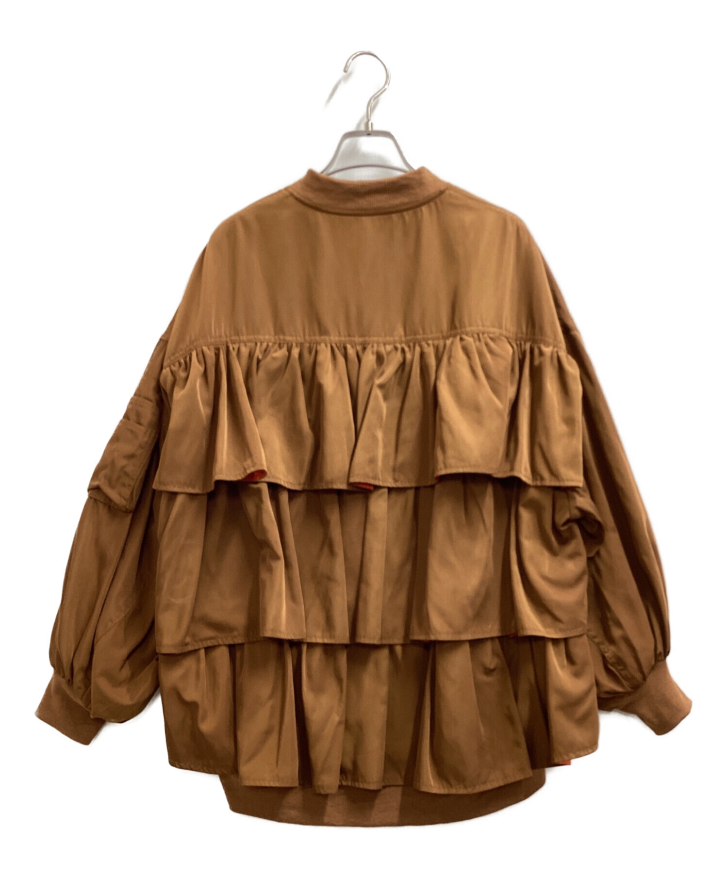 中古・古着通販】Risley (リズレー) バックフリルMA-1ジャケット