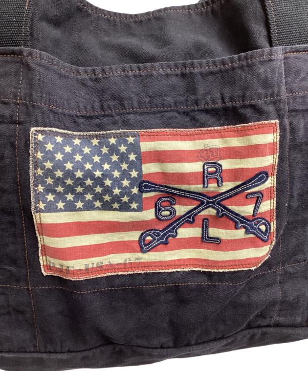 中古・古着通販】POLO JEANS (ポロジーンズ) 星条旗デニムトートバッグ