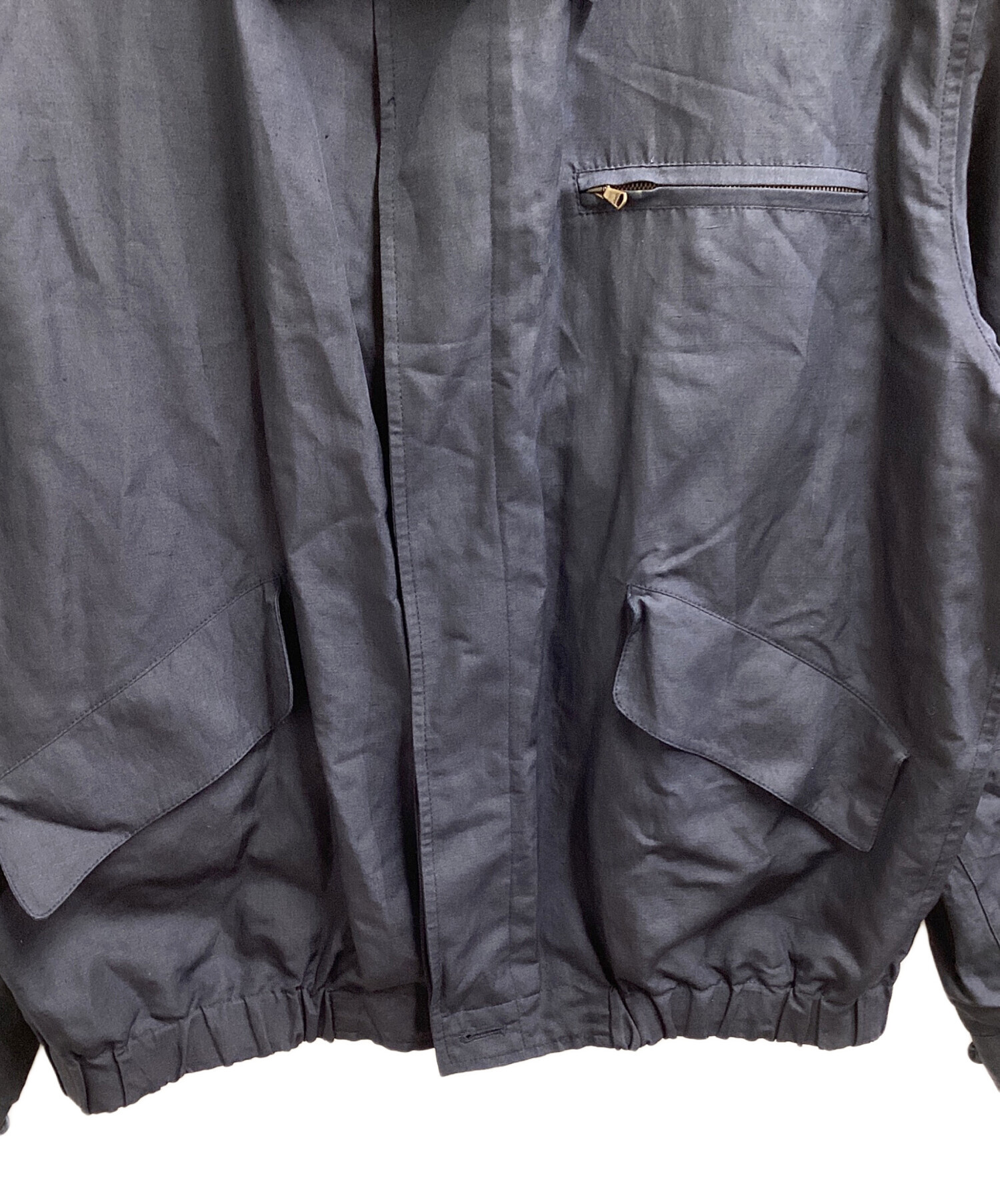 中古・古着通販】dunhill (ダンヒル) シルクリネンブルゾン/イタリア製