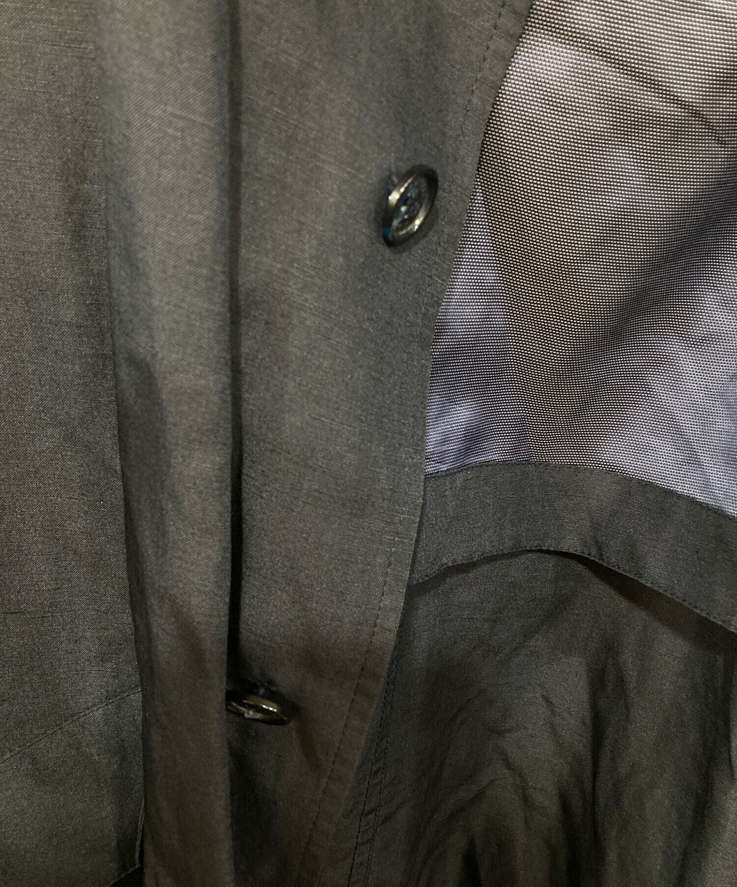 中古・古着通販】dunhill (ダンヒル) シルクリネンブルゾン/イタリア製