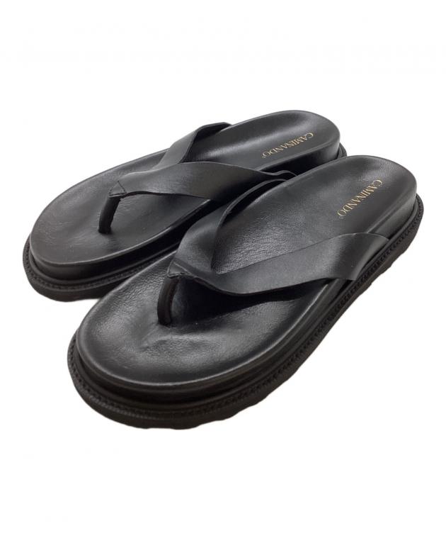 中古・古着通販】Caminando (カミナンド) THONSLIDES / レザートング