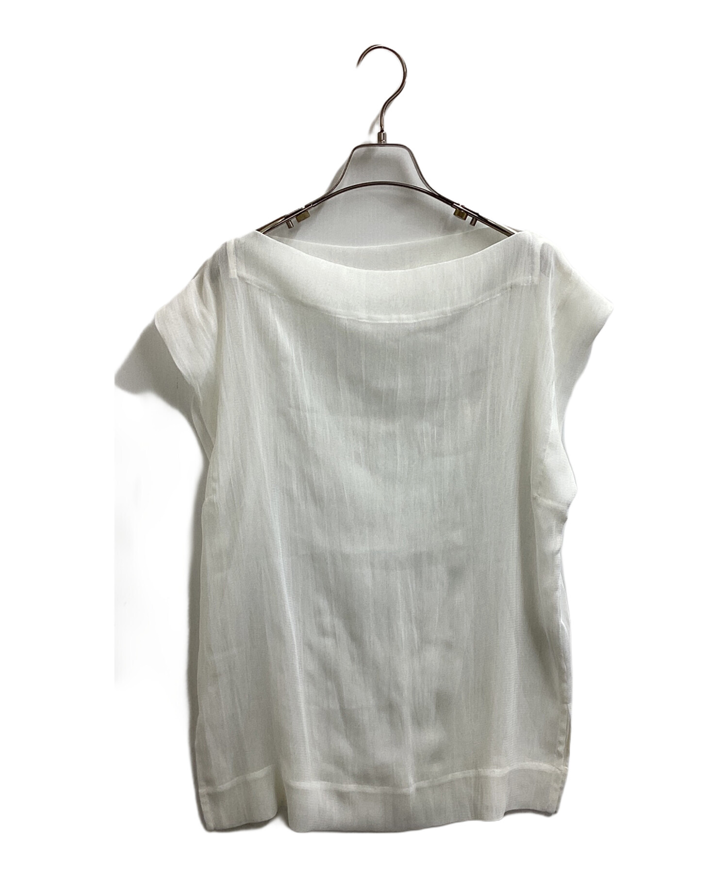中古・古着通販】ISSEY MIYAKE (イッセイミヤケ) シアーノースリーブ