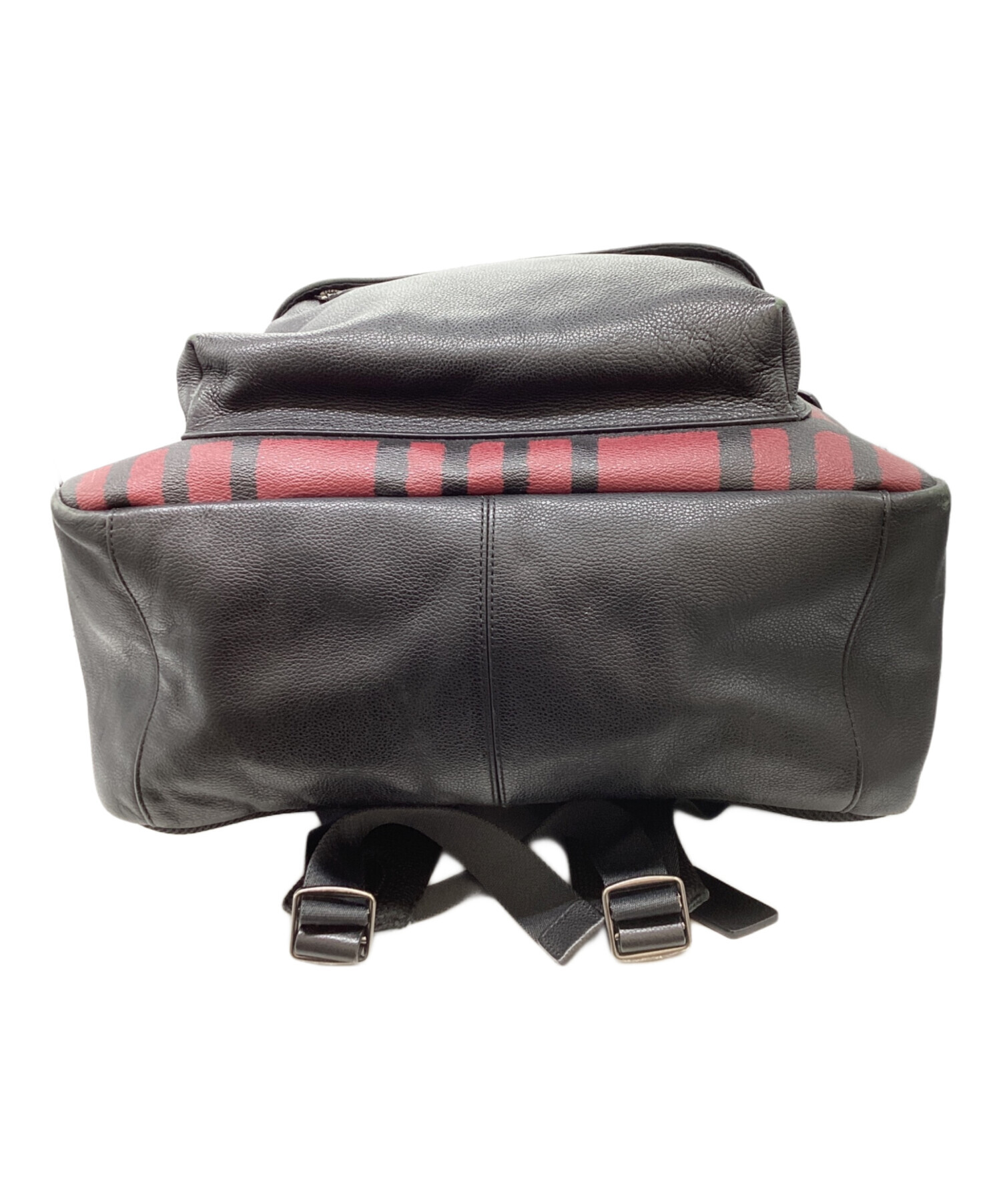 中古・古着通販】COACH (コーチ) レザーリュック / F11164 ブラック