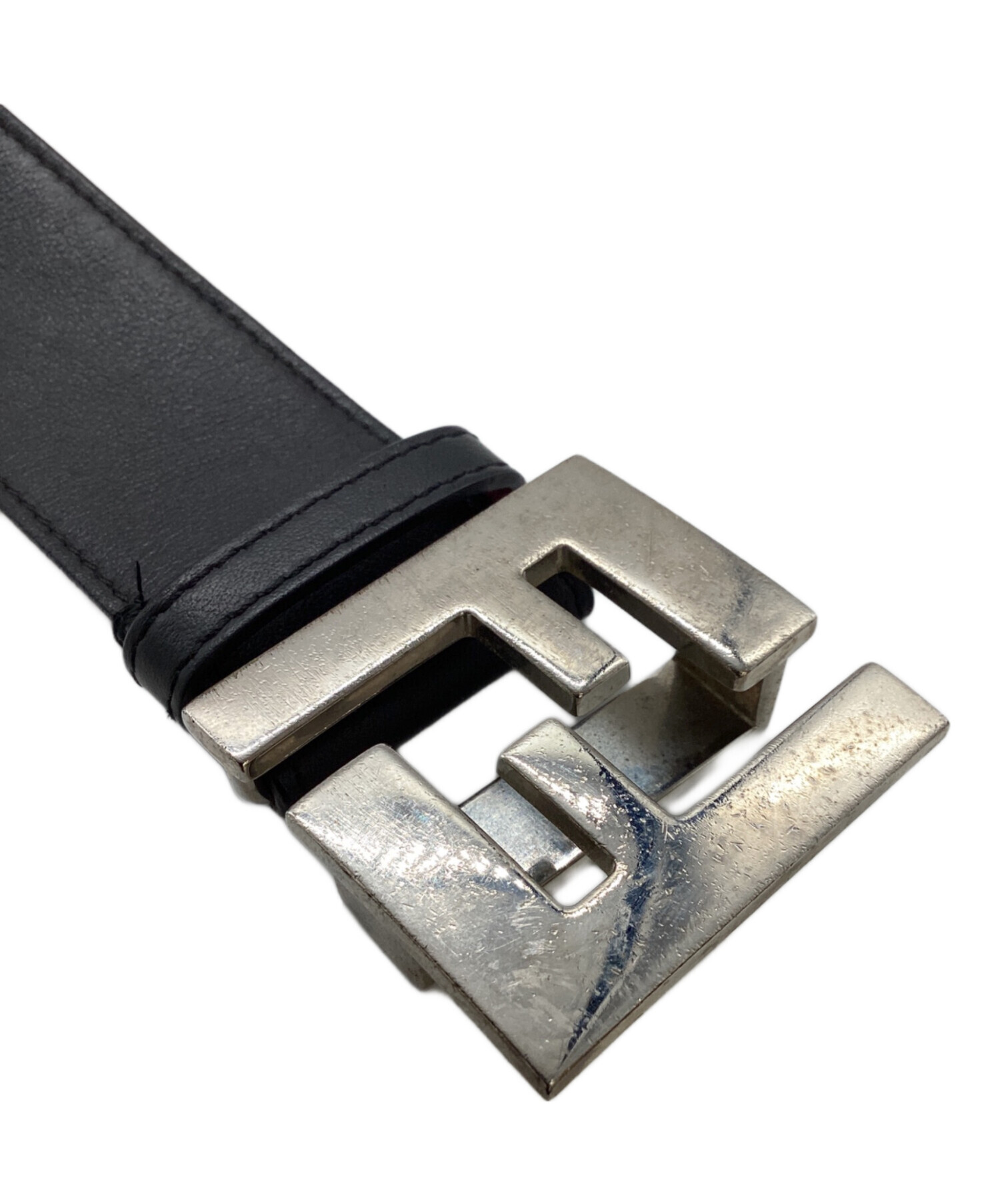 中古・古着通販】FENDI (フェンディ) FFロゴバックル ベルト
