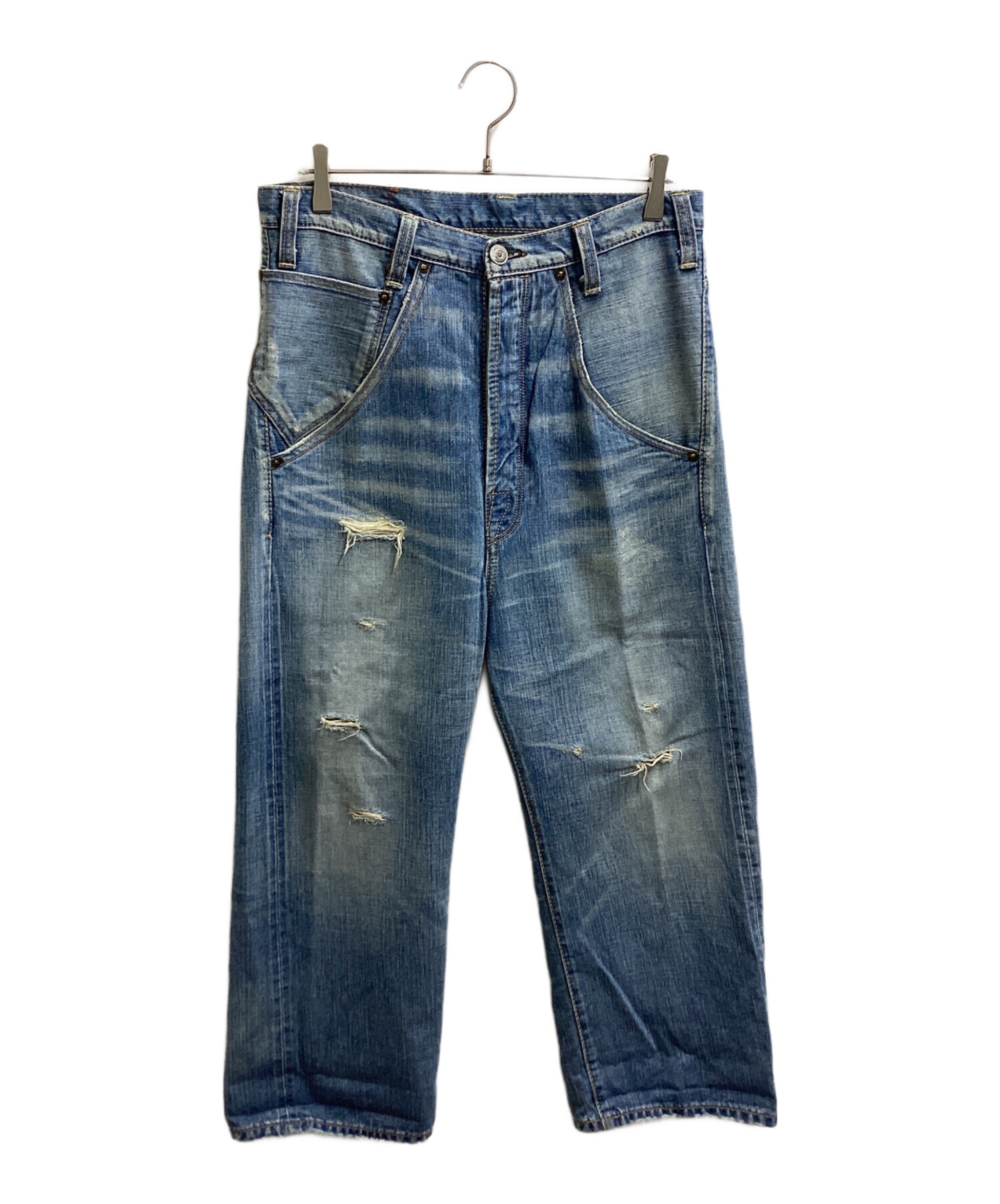 中古・古着通販】LEVI'S RED (リーバイス レッド) ダメージデニム