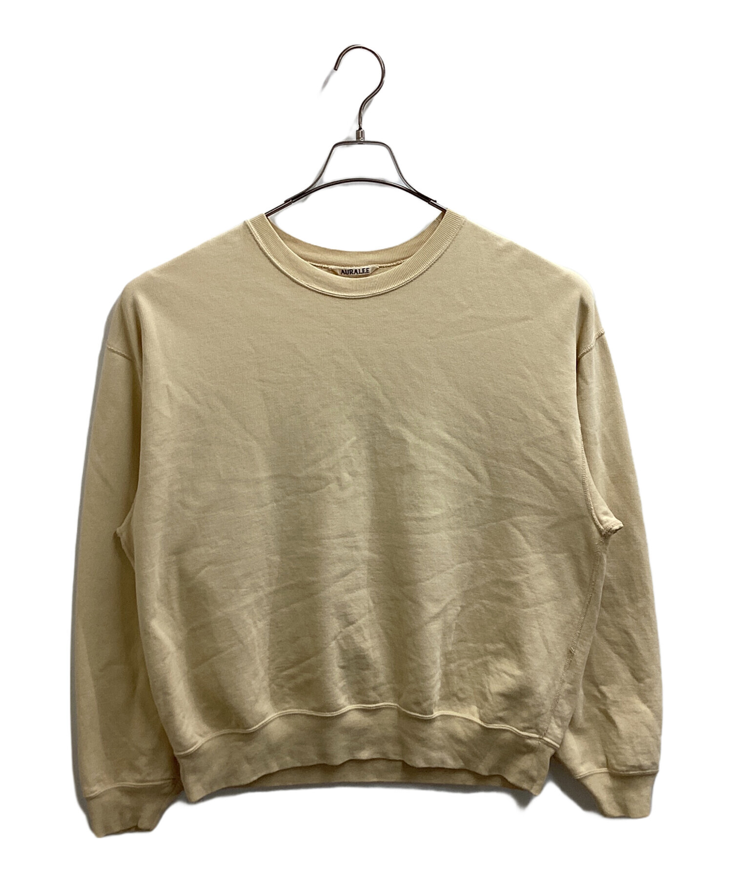 中古・古着通販】AURALEE (オーラリー) SUPER SOFT SWEAT ベージュ