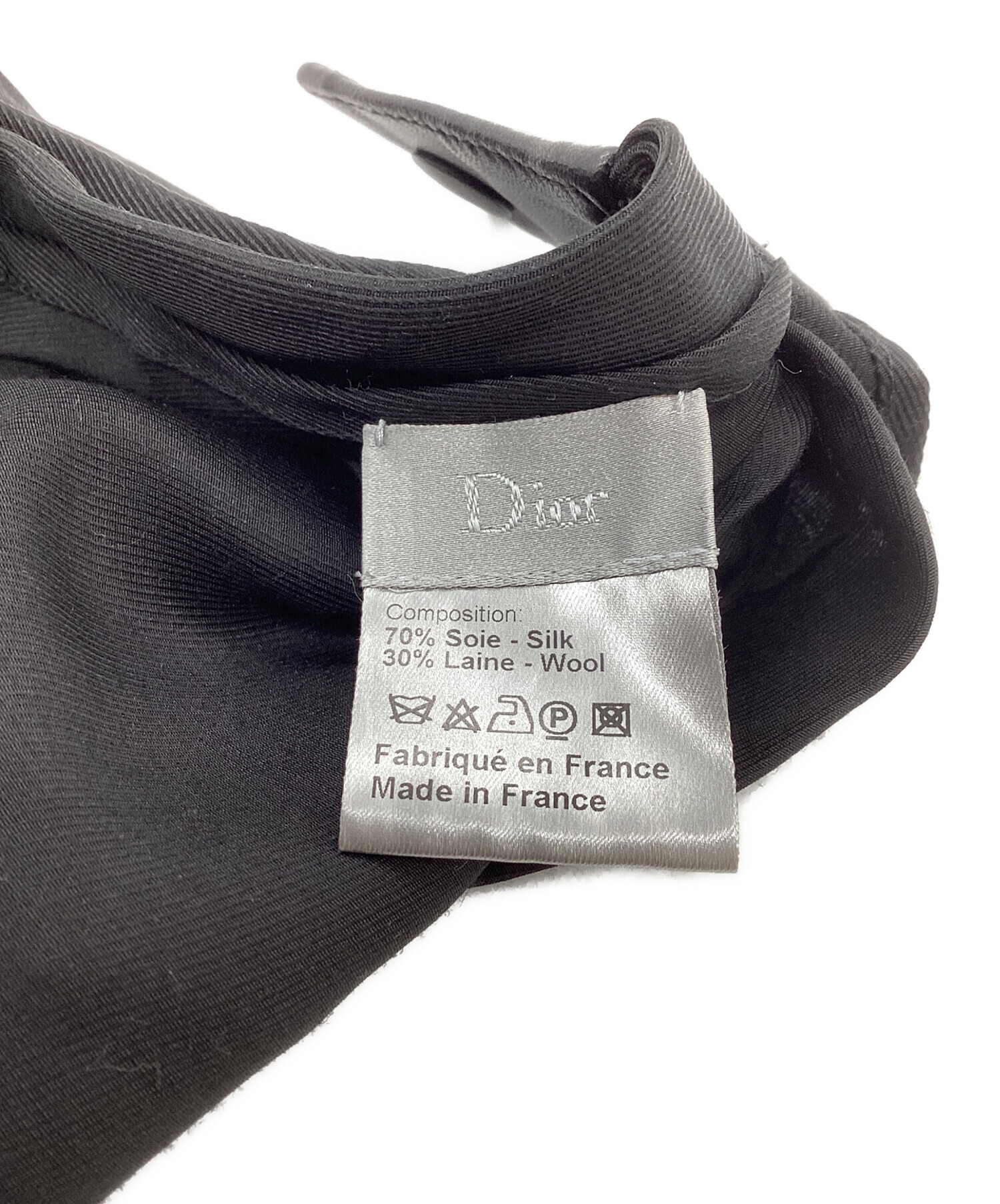 中古・古着通販】Dior Homme (ディオール オム) シルクウール スナップ
