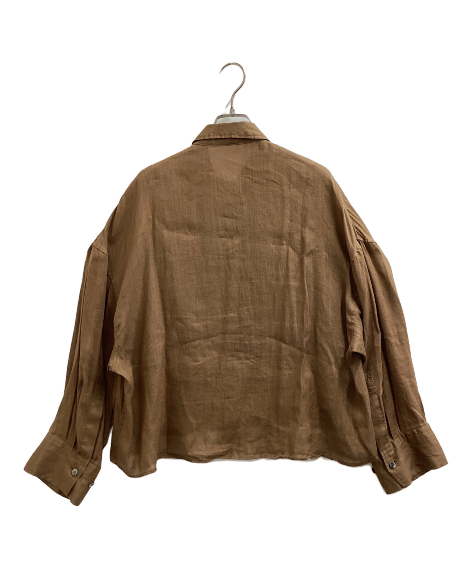 中古・古着通販】Plage (プラージュ) RAMIE LYOCELL CROPPED シャツ