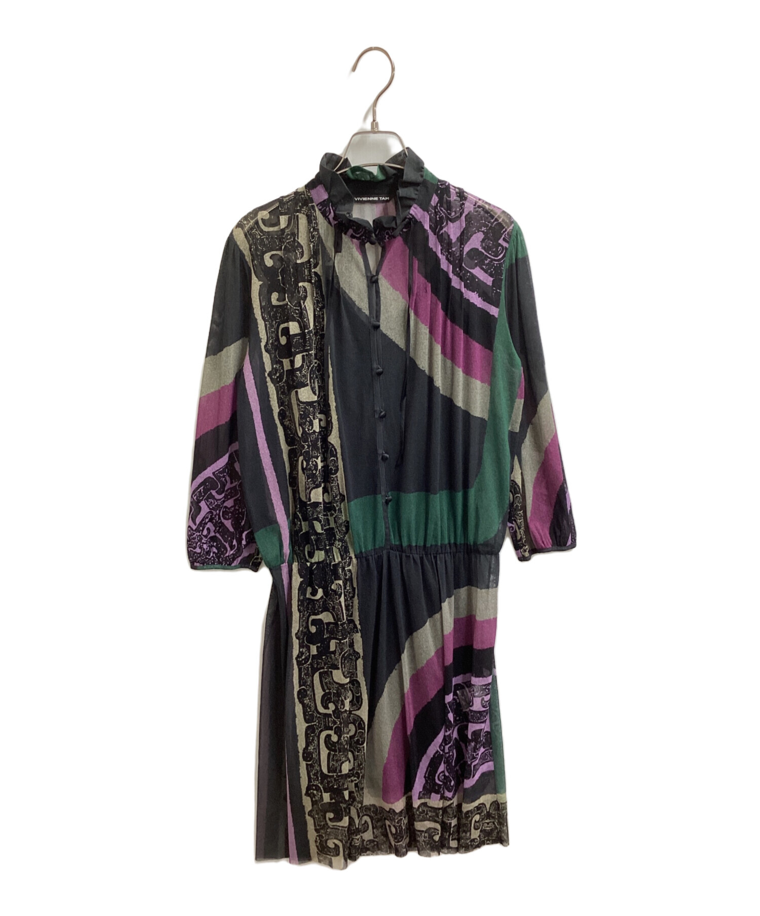 中古・古着通販】VIVIENNE TAM (ヴィヴィアンタム) パワーネット総柄