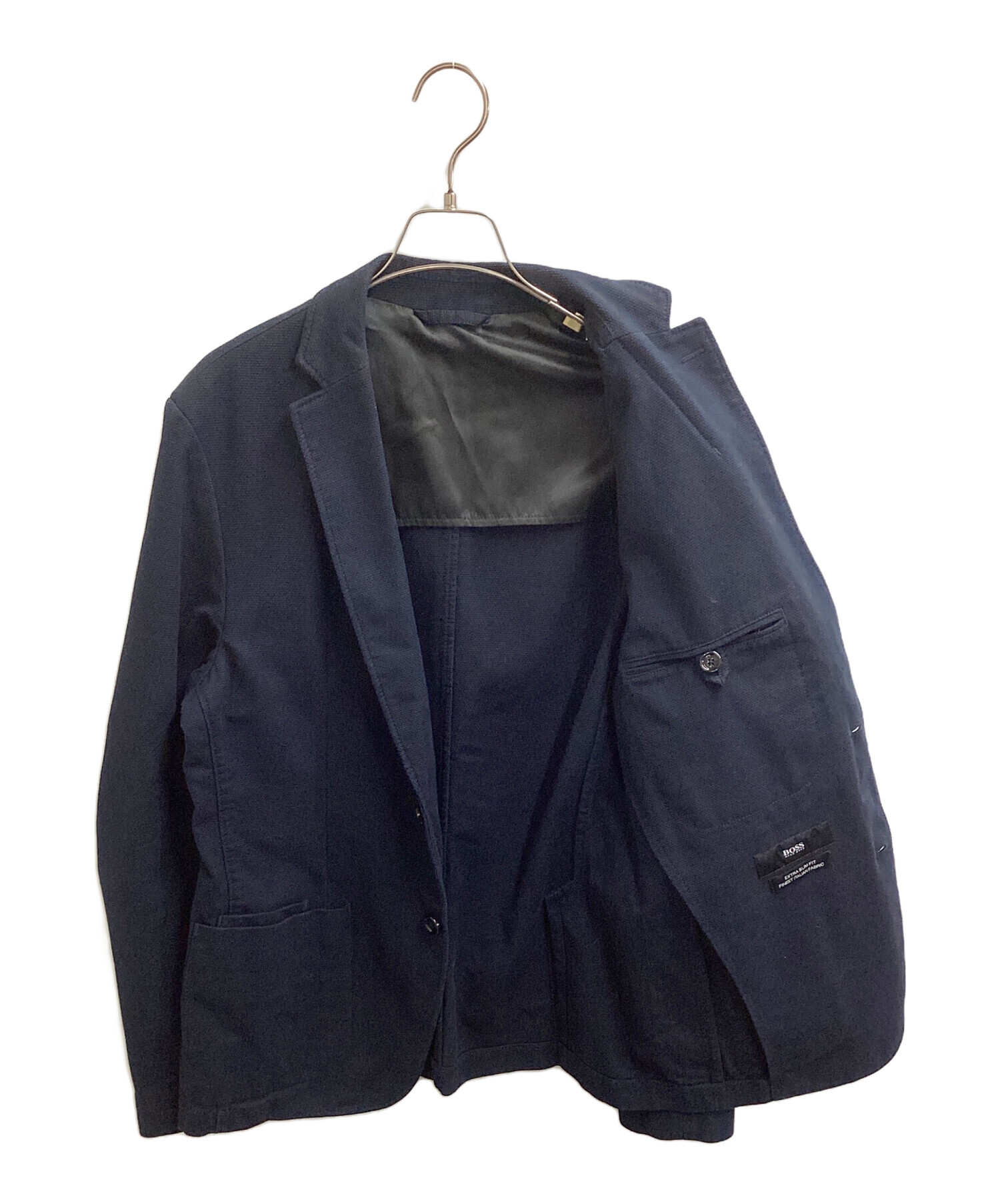中古・古着通販】BOSS (ボス) テーラードジャケット ネイビー サイズ