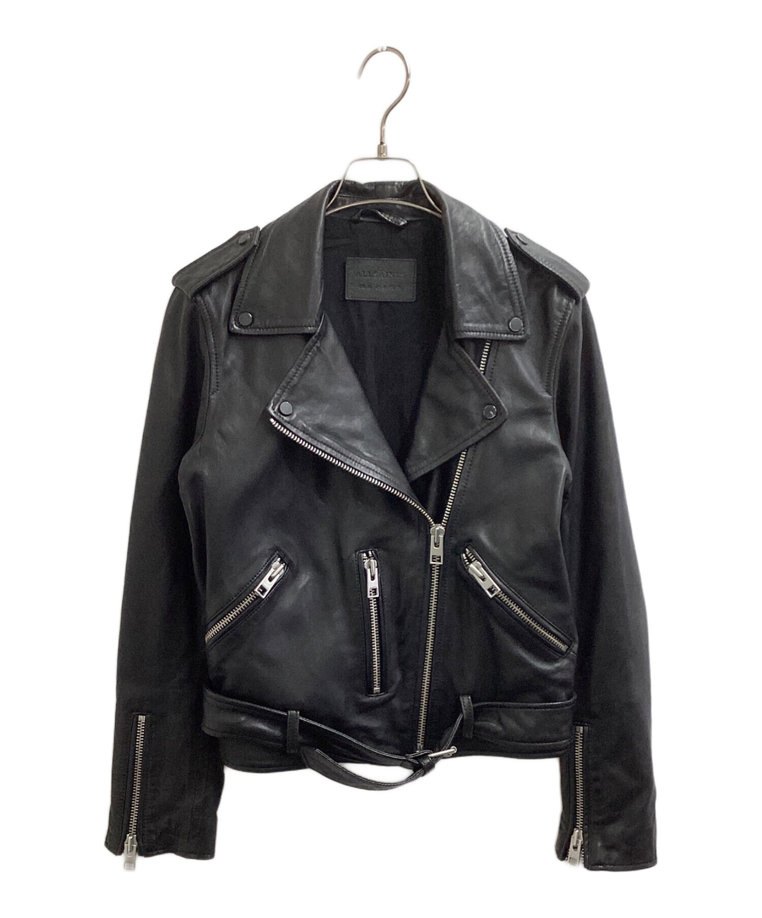 中古・古着通販】ALL SAINTS (オールセインツ) ラムレザー ダブル