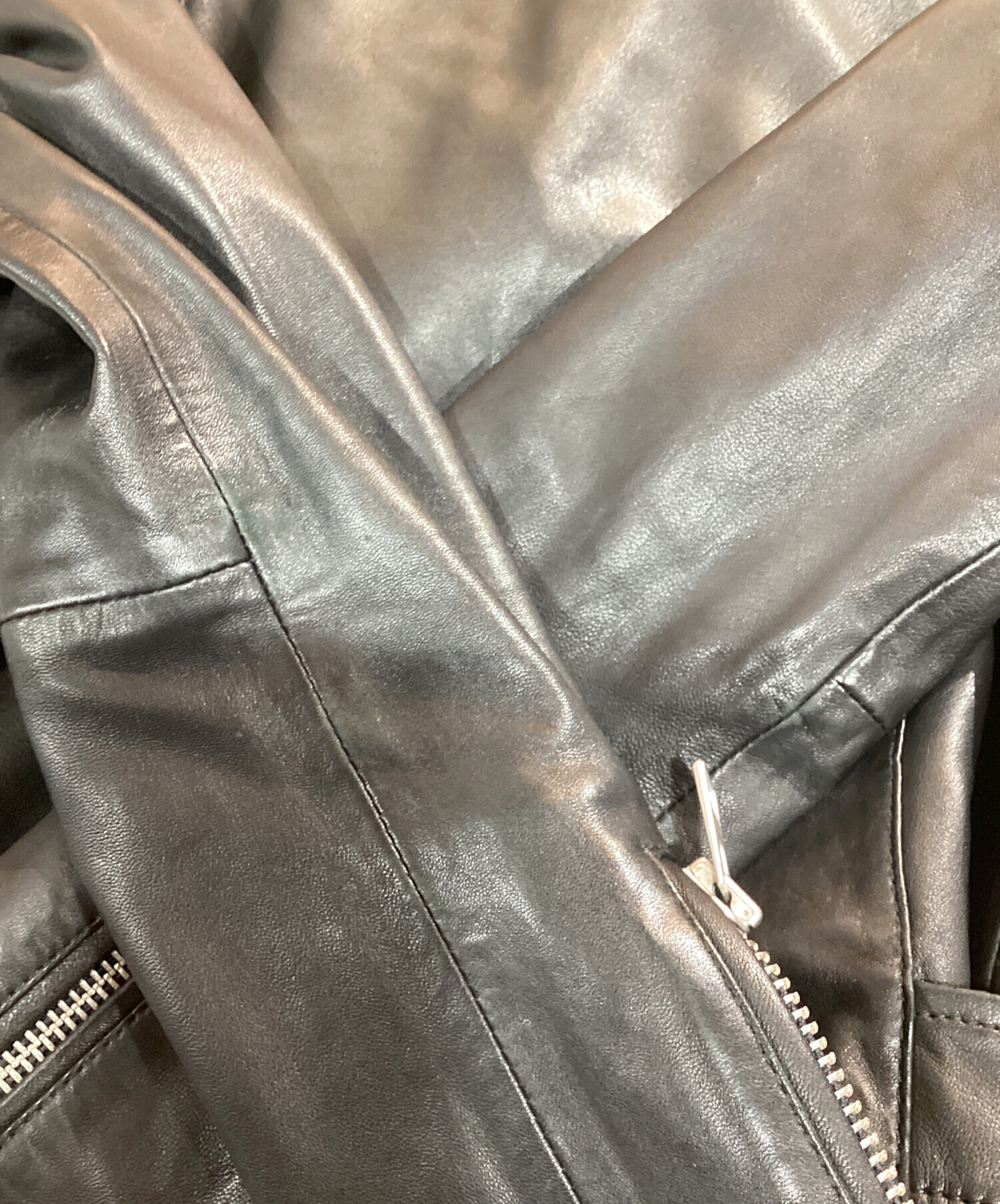 中古・古着通販】ALL SAINTS (オールセインツ) ラムレザー ダブル