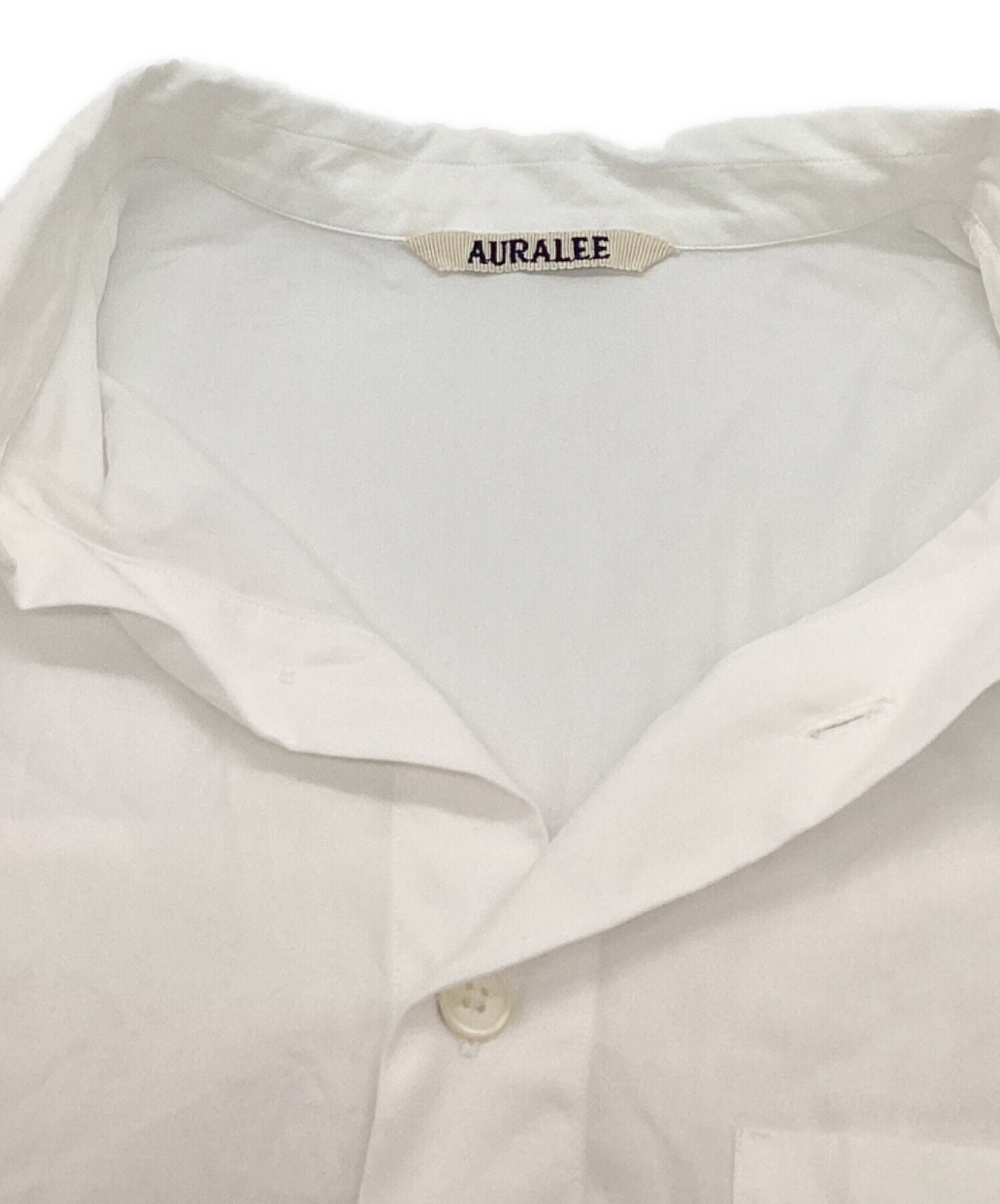 中古・古着通販】AURALEE (オーラリー) WASHED FINX TWILL BIG SHIRTS