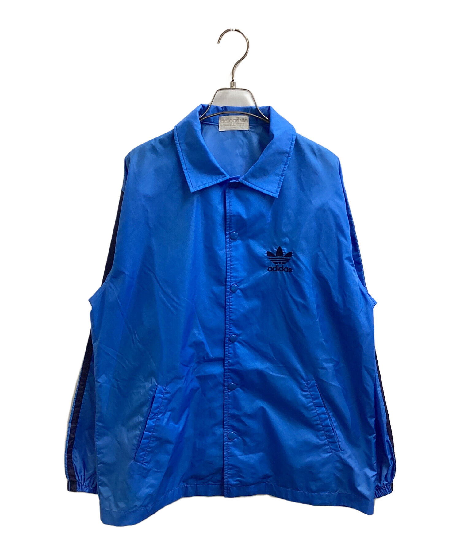 中古・古着通販】adidas (アディダス) コーチジャケット ブルー サイズ