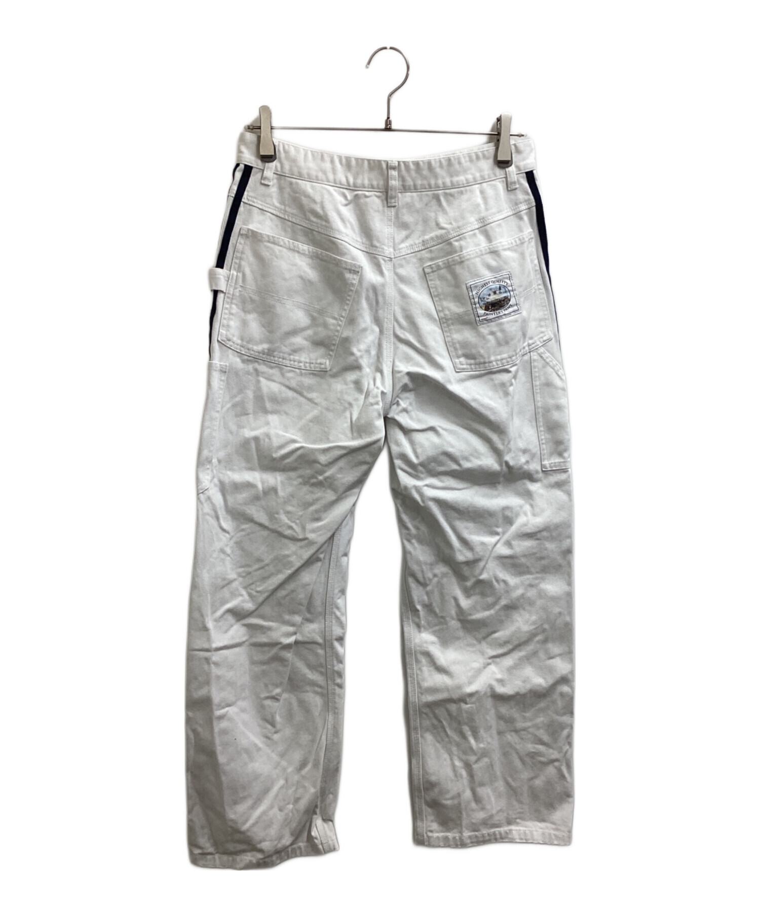  × NOAH コラボ ペインターパンツ ホワイト　3ストライプ 中古・古着通販】adidas (アディダス) Noah (ノア) Painter Lounge