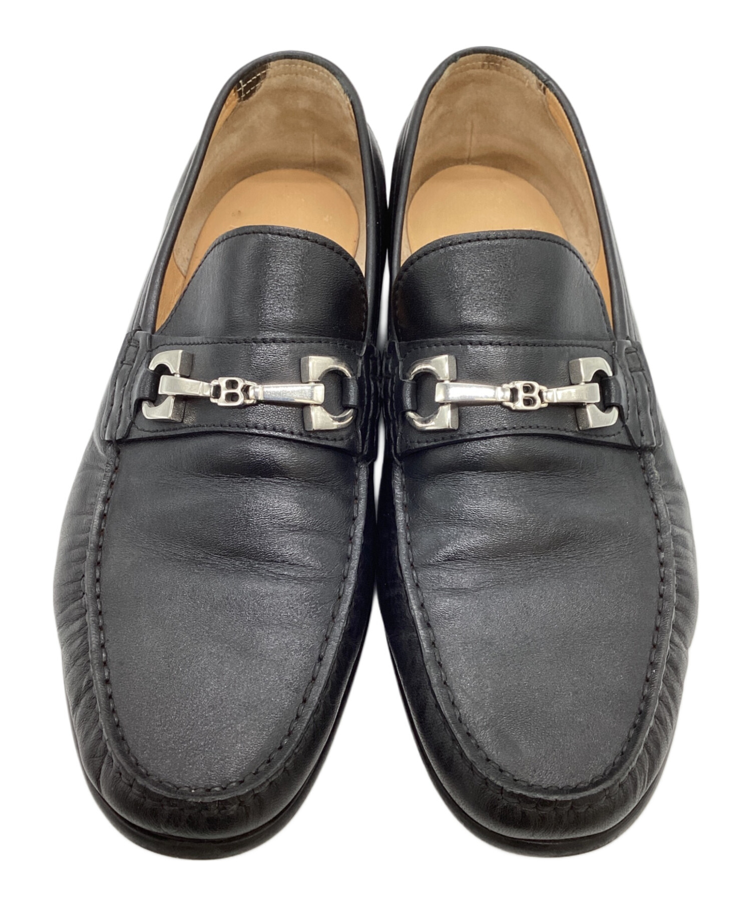 中古・古着通販】BALLY (バリー) ビットローファー ブラック サイズ:US