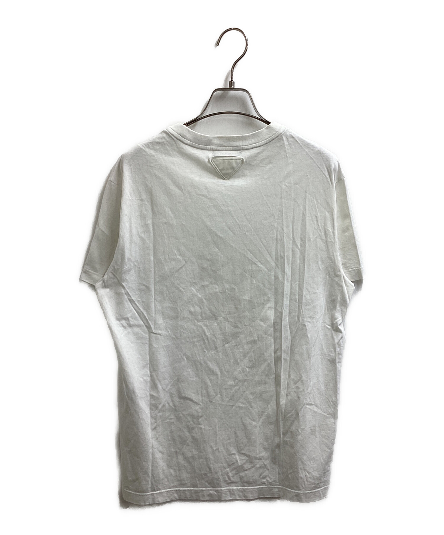 中古・古着通販】PRADA (プラダ) トライアングルロゴパッチTシャツ