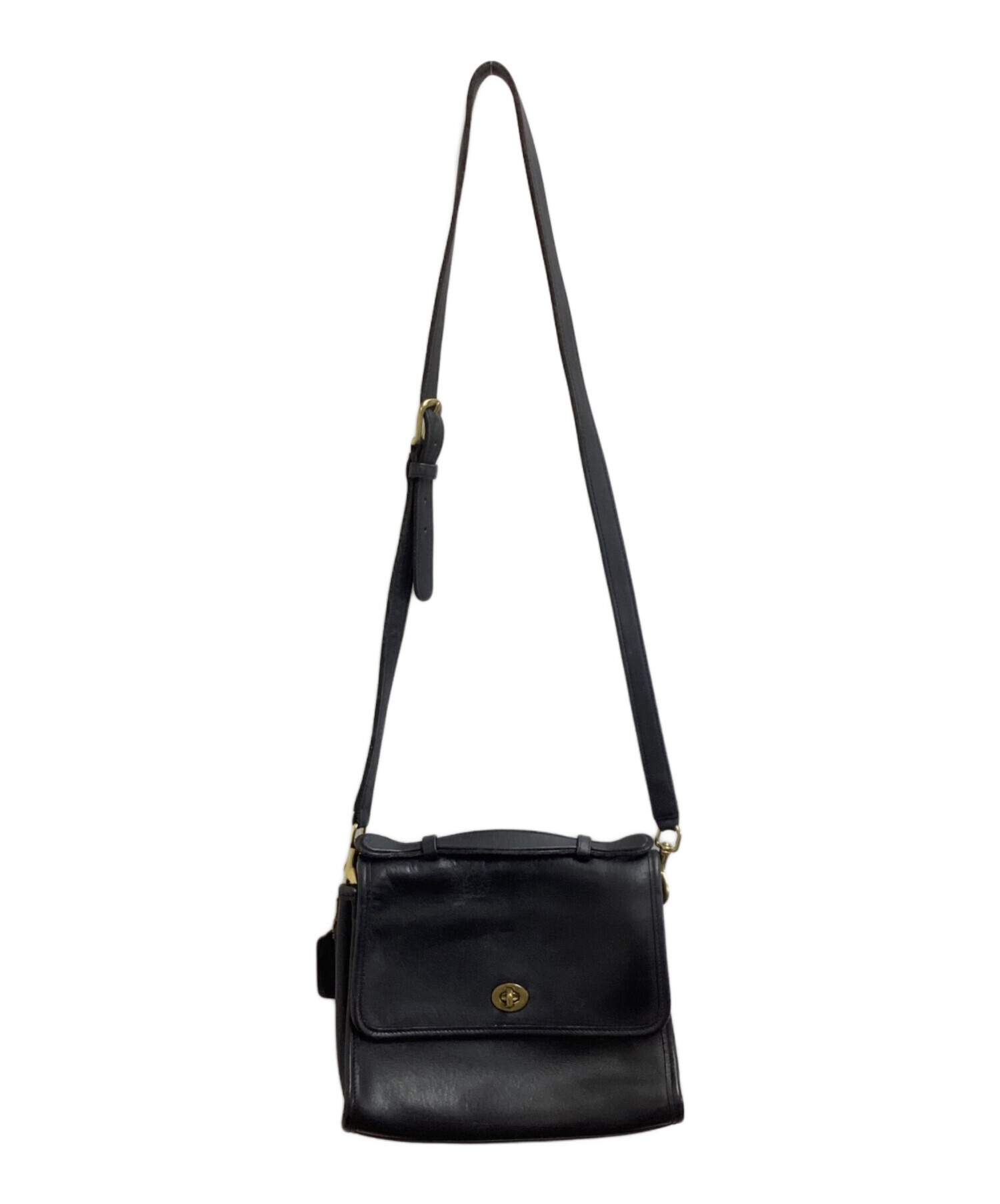 中古・古着通販】COACH (コーチ) ターンロックショルダーバッグ / 9870