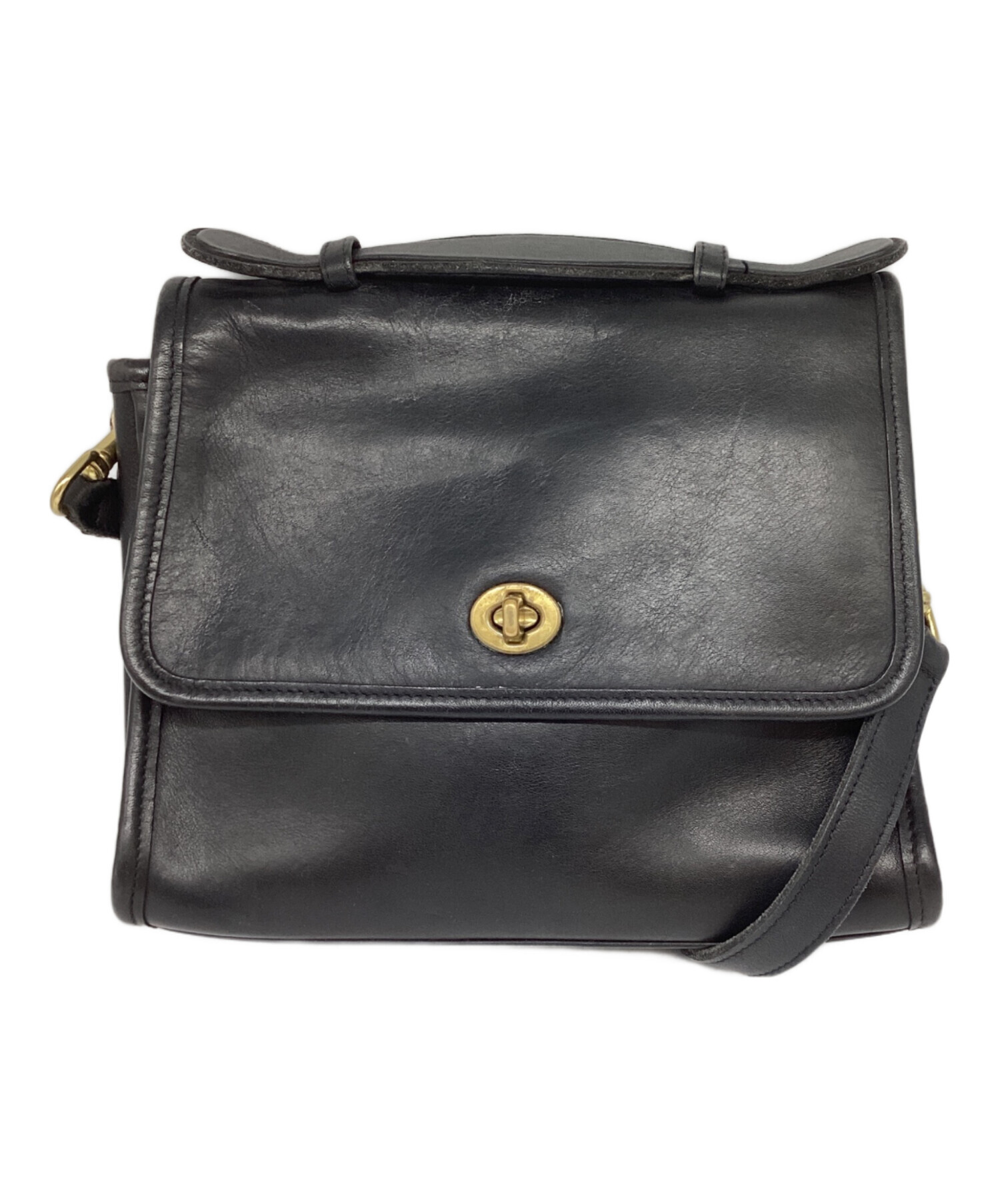 中古・古着通販】COACH (コーチ) ターンロックショルダーバッグ / 9870 