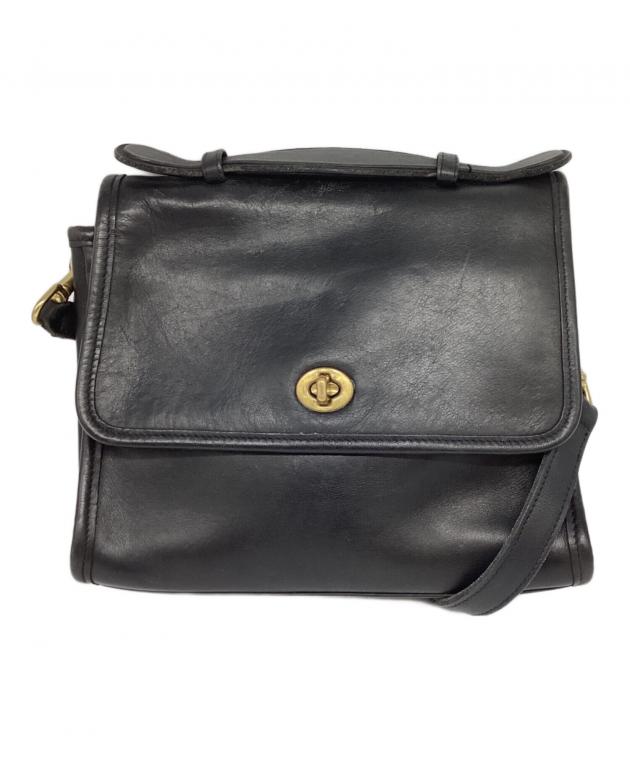 【中古】 コーンティーが効く 中古・古着通販】COACH (コーチ) ターンロックショルダーバッグ / 9870