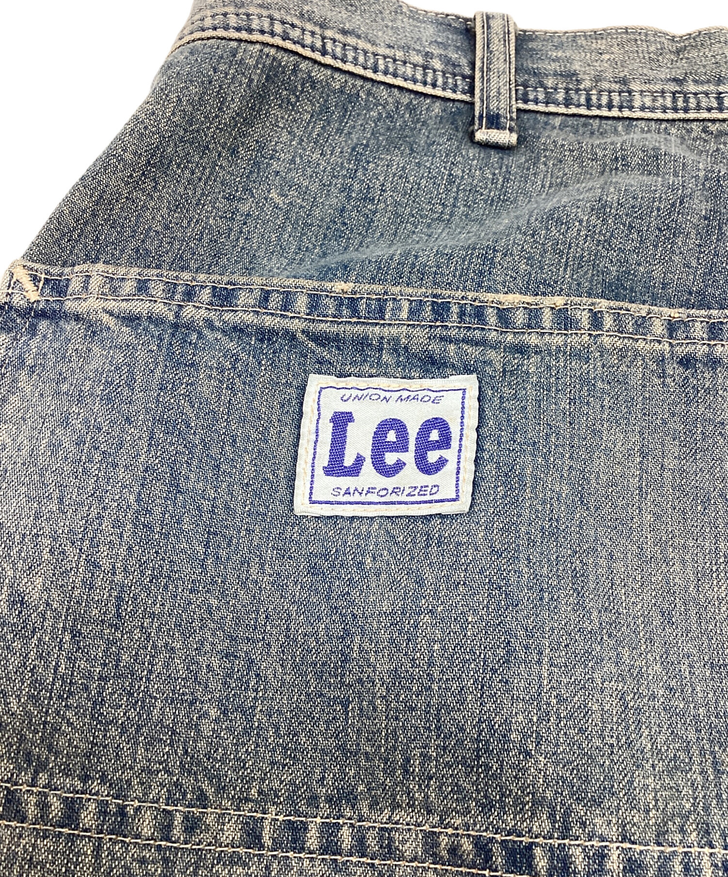 中古・古着通販】LEE (リー) DUNGAREES ワイドペインターパンツ ブルー