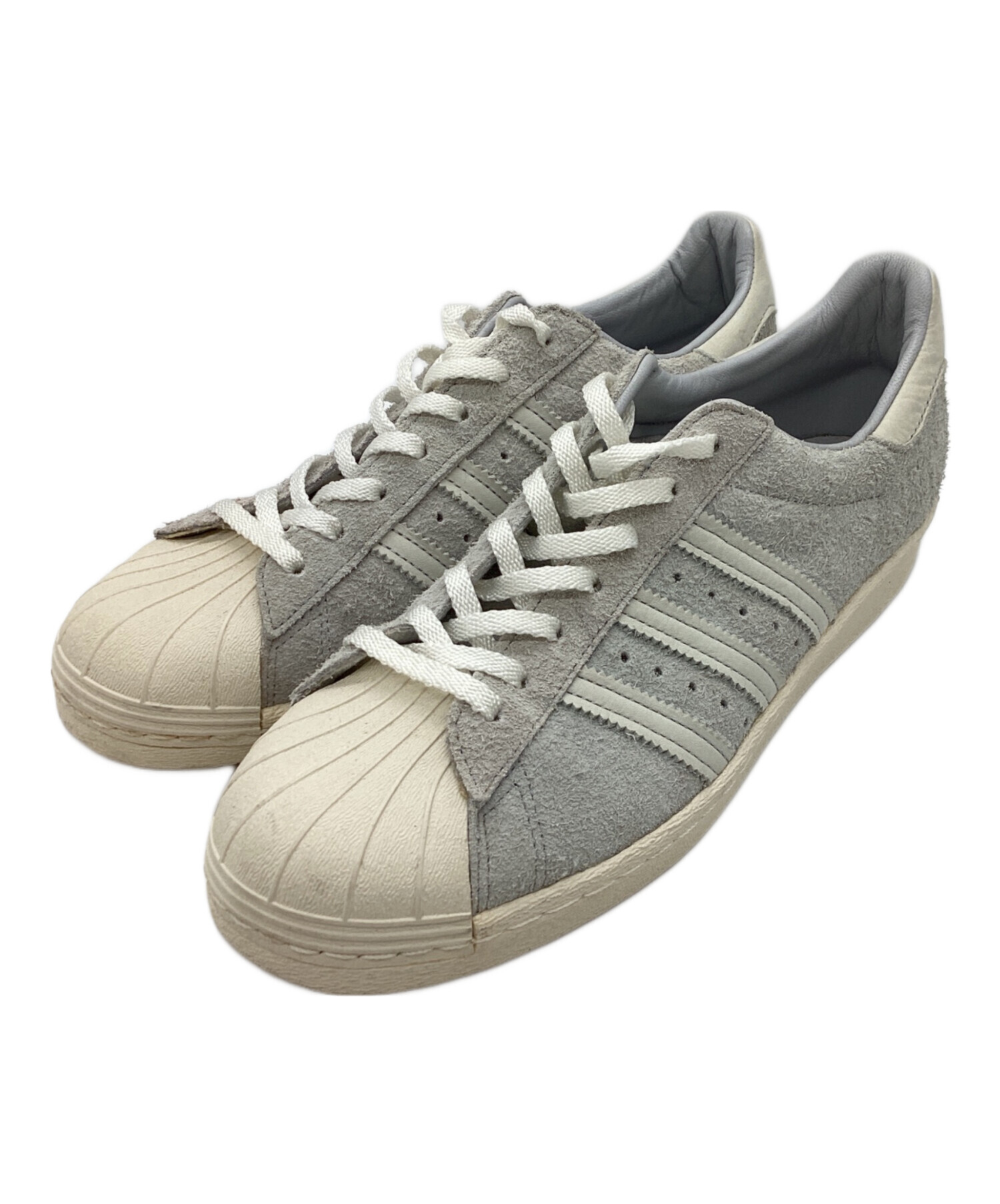  アディダス スニーカー 27cm グレー 【古着】【中古】 中古・古着通販】adidas (アディダス) Superstar 80s / S75849 グレー