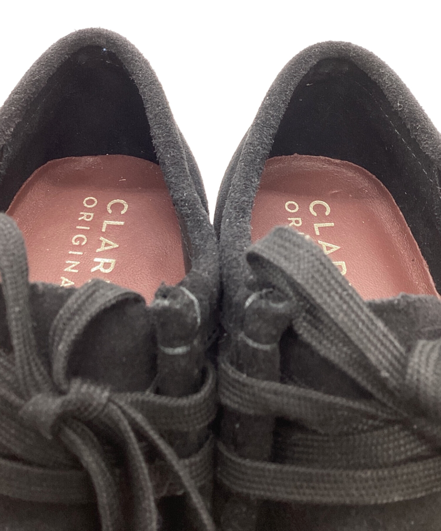 中古・古着通販】CLARKS (クラークス) ワラビーシューズ ブラック