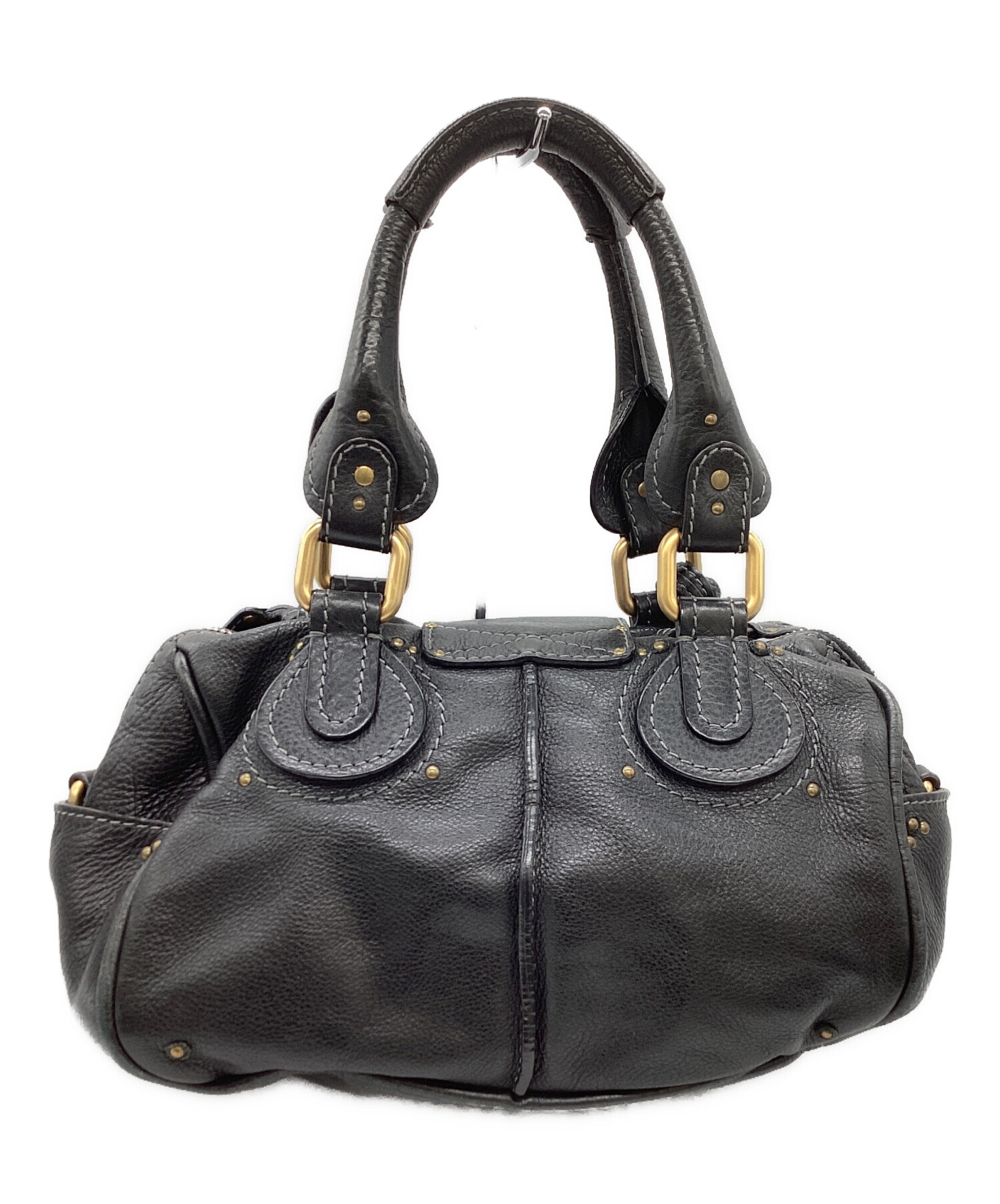 中古・古着通販】Chloe (クロエ) パディントン ハンドバッグ ブラック