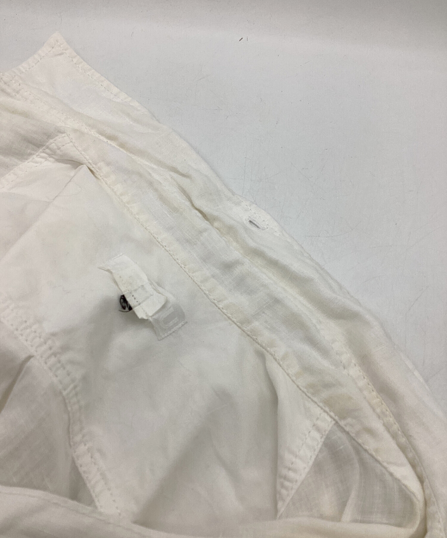 中古・古着通販】GANRYU (ガンリュウ) S/S リネンシャツ / EO-B025