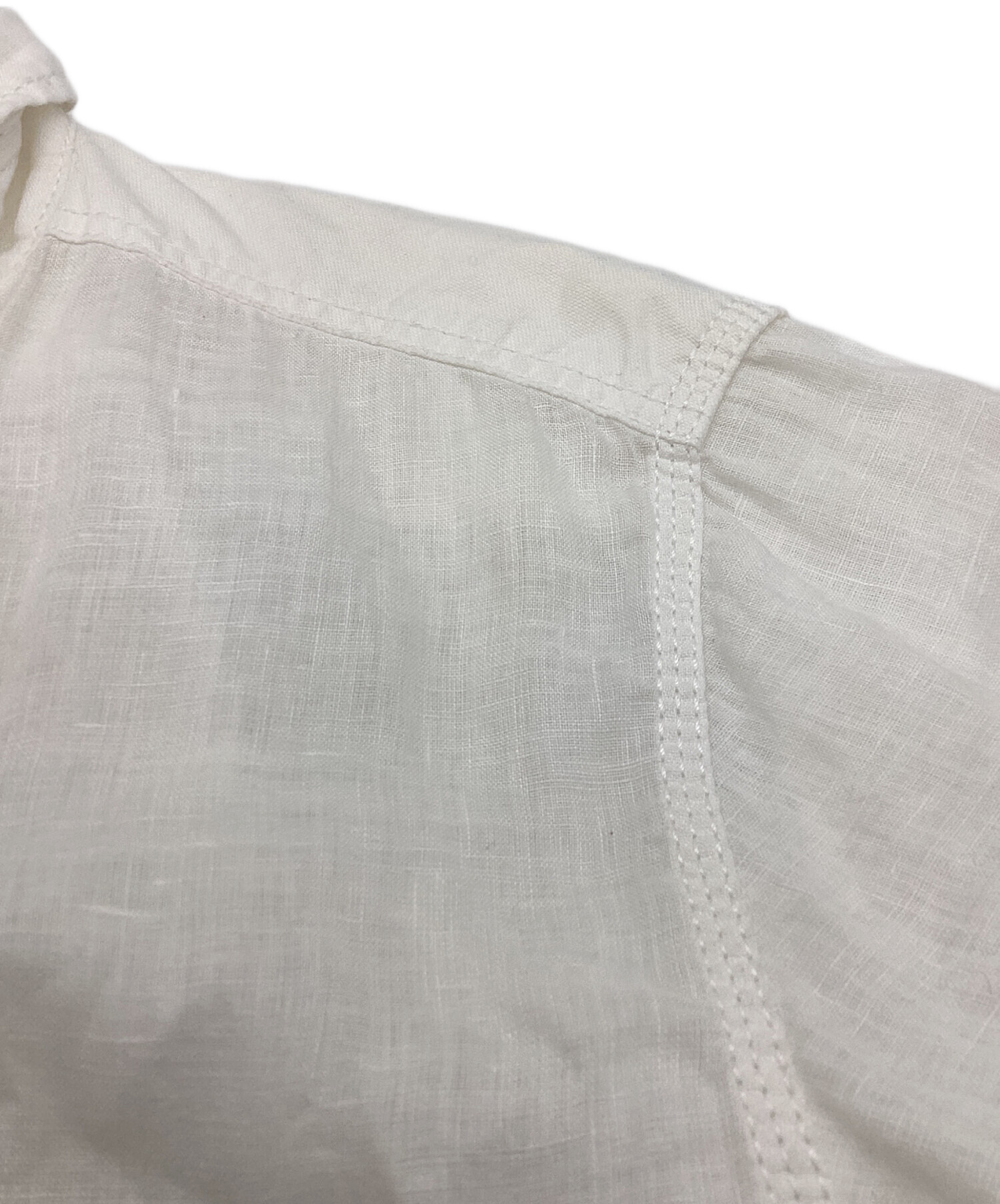 中古・古着通販】GANRYU (ガンリュウ) S/S リネンシャツ / EO-B025