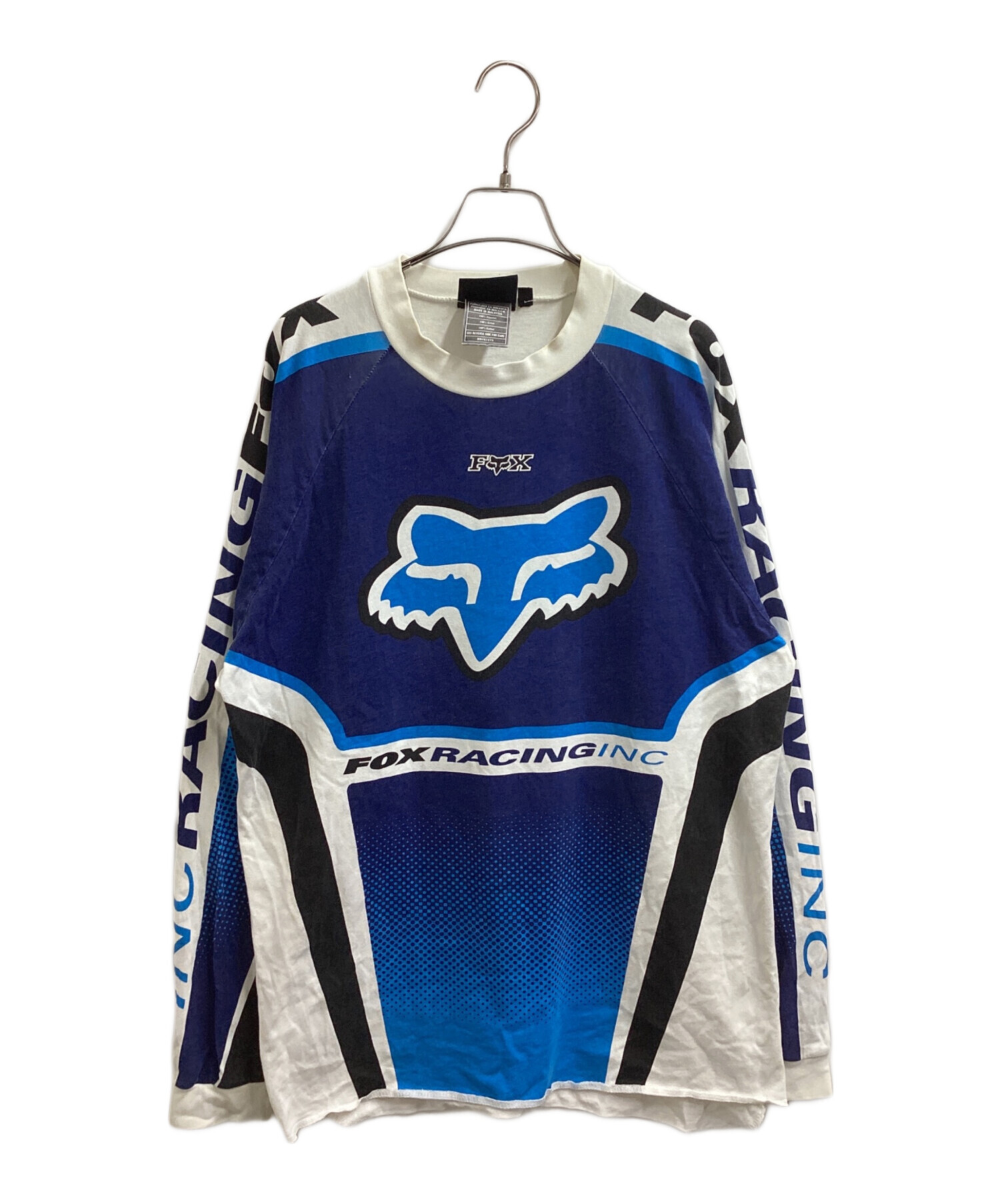 フォックスレーシング × ヴィンテージ ロンＴFox Racing 中古・古着通販】FOX RACING (フォックスレーシング) フォックス