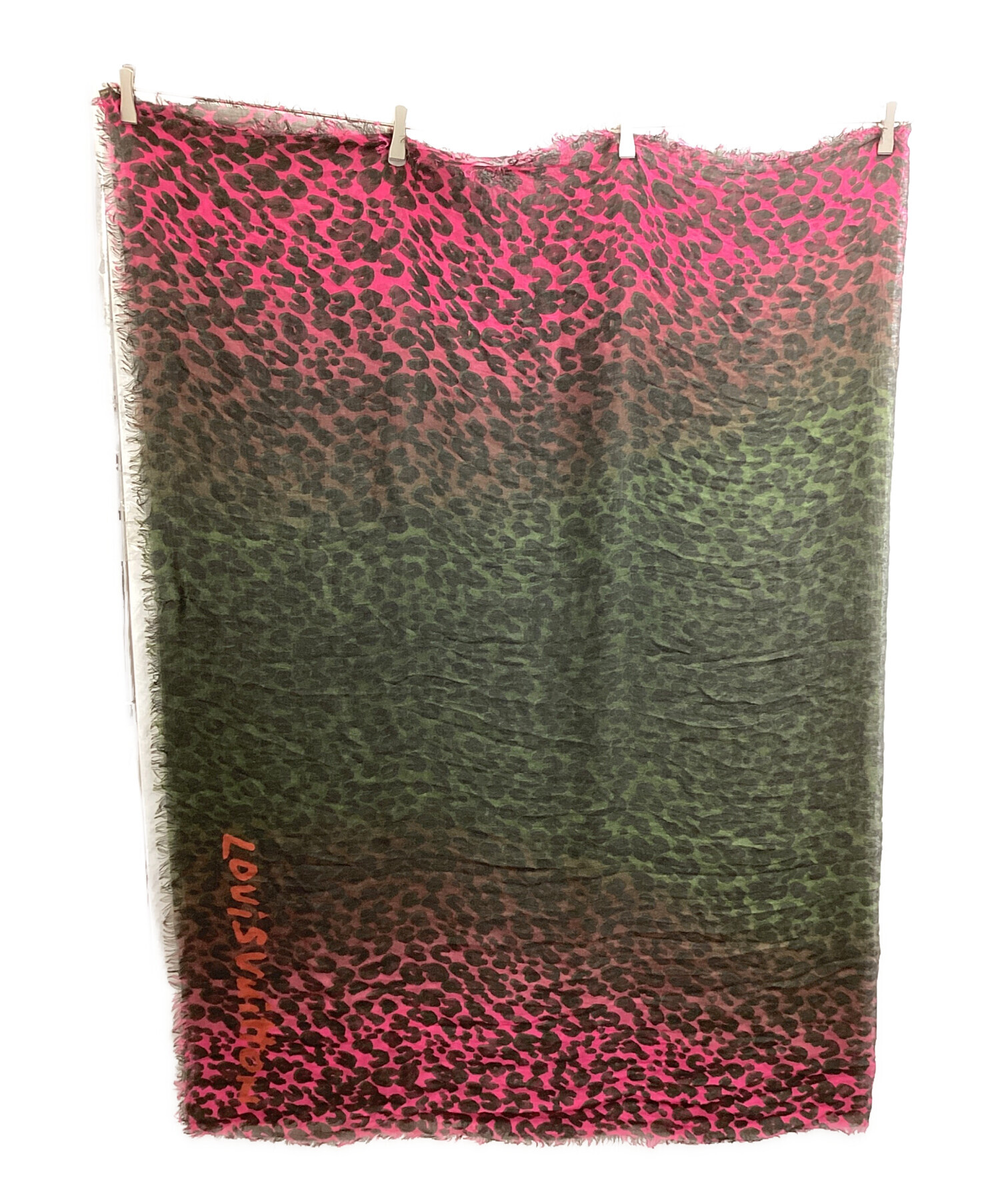 中古・古着通販】LOUIS VUITTON (ルイ ヴィトン) レオパードカシミヤ