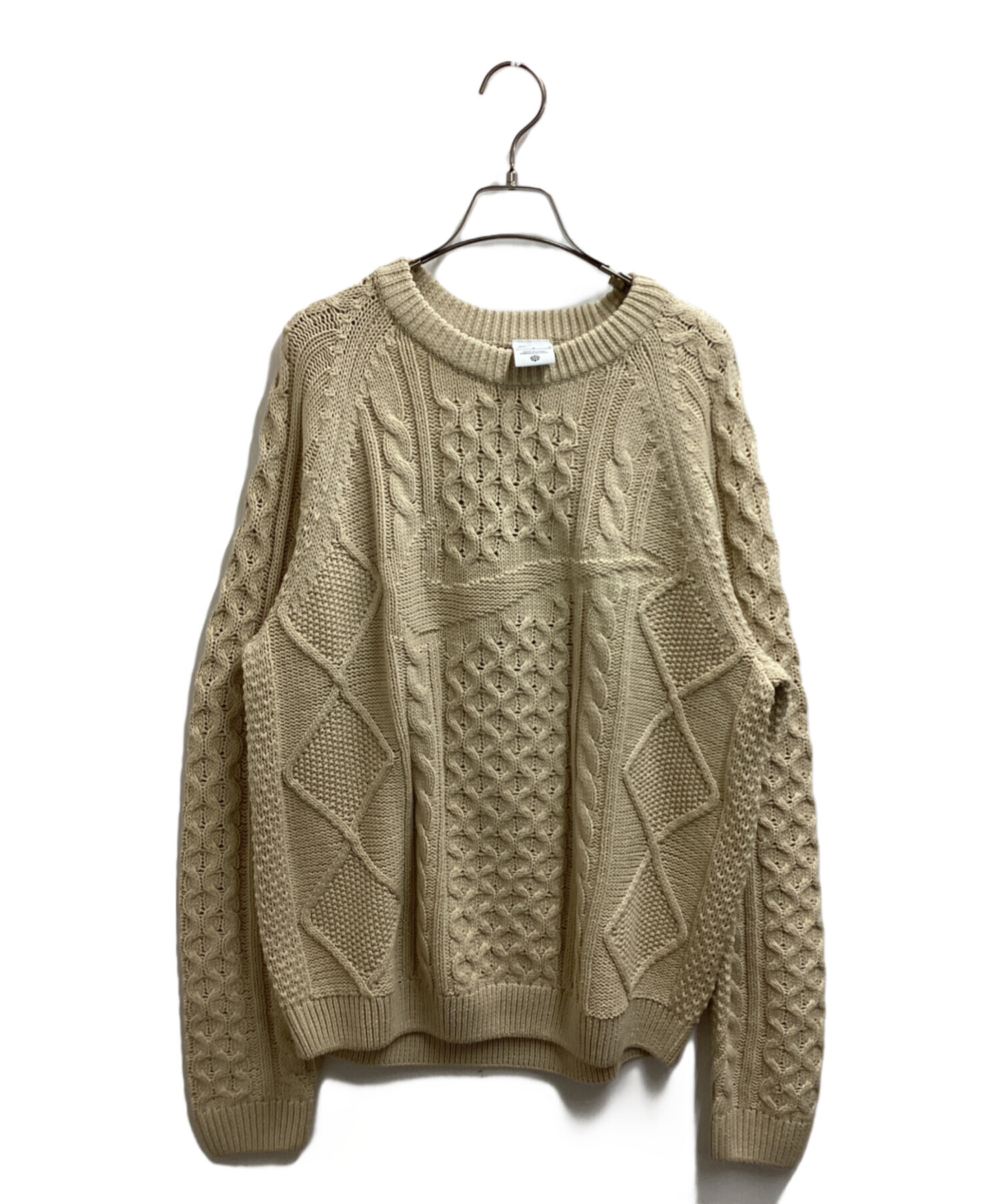 Nike ケーブルニット 中古・古着通販】NIKE (ナイキ) CABLE KNIT SWEATER / ケーブルニット