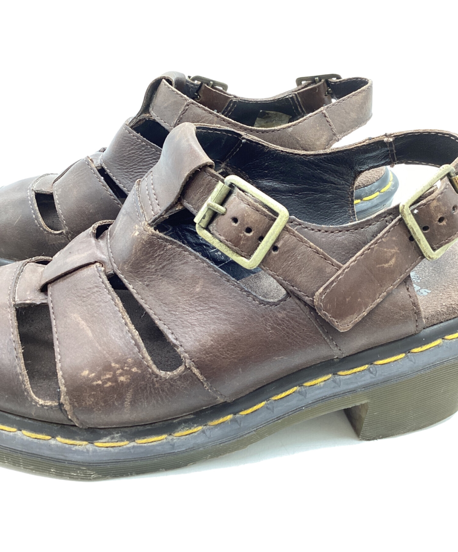中古・古着通販】Dr.Martens (ドクターマーチン) ヒールグルカサンダル