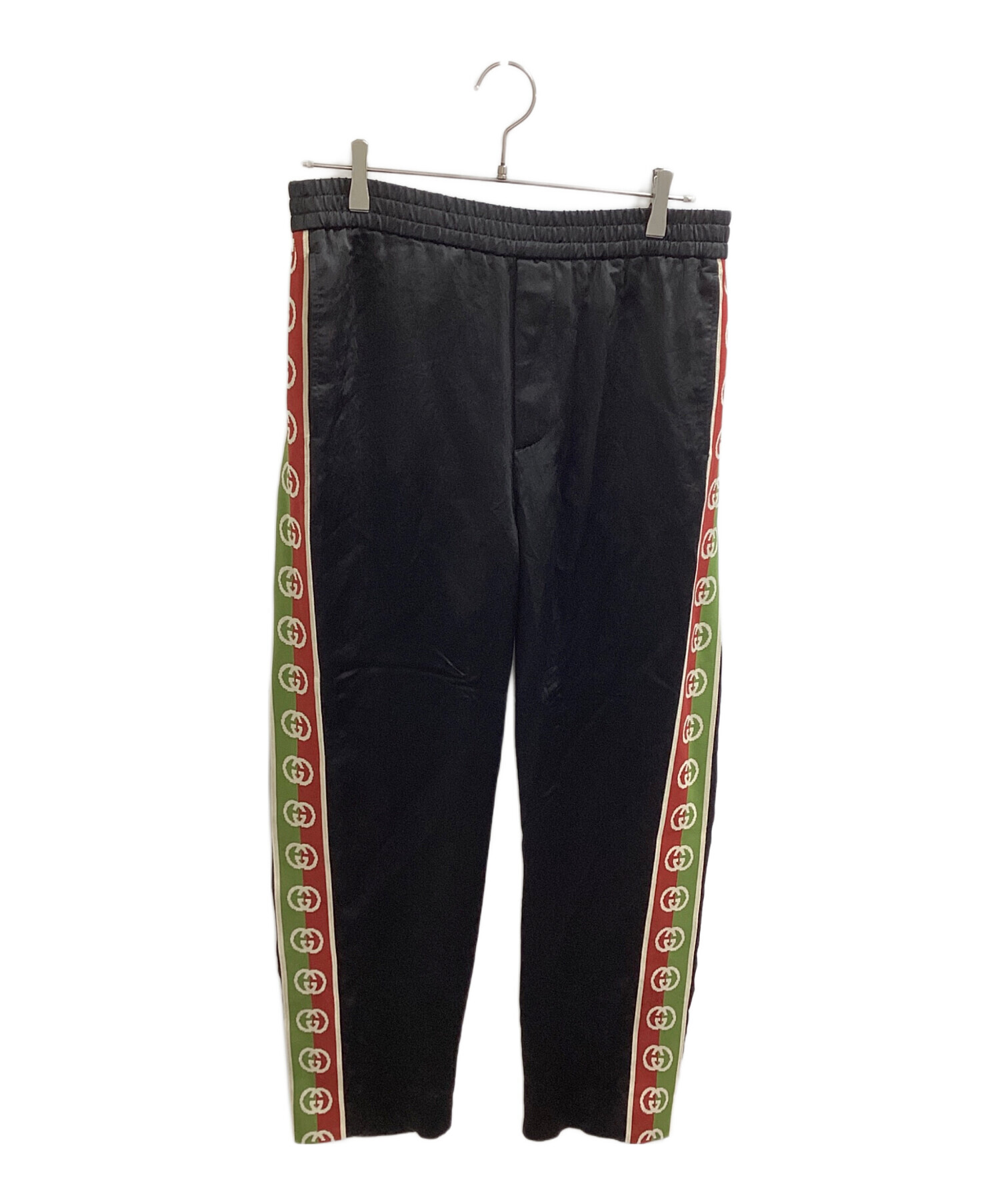 中古・古着通販】GUCCI (グッチ) サイド ロゴ ライン トラックパンツ