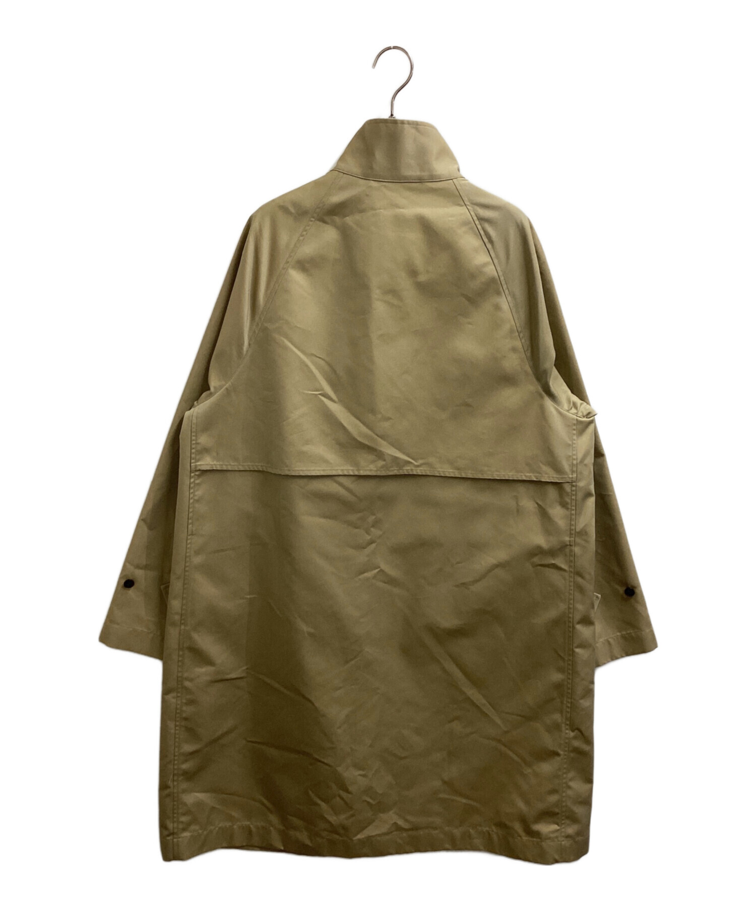 t*:様 ジムフレックス　コート　ベージュ　L 中古・古着通販】Gymphlex (ジムフレックス) T/C GABARDINE SWING COAT