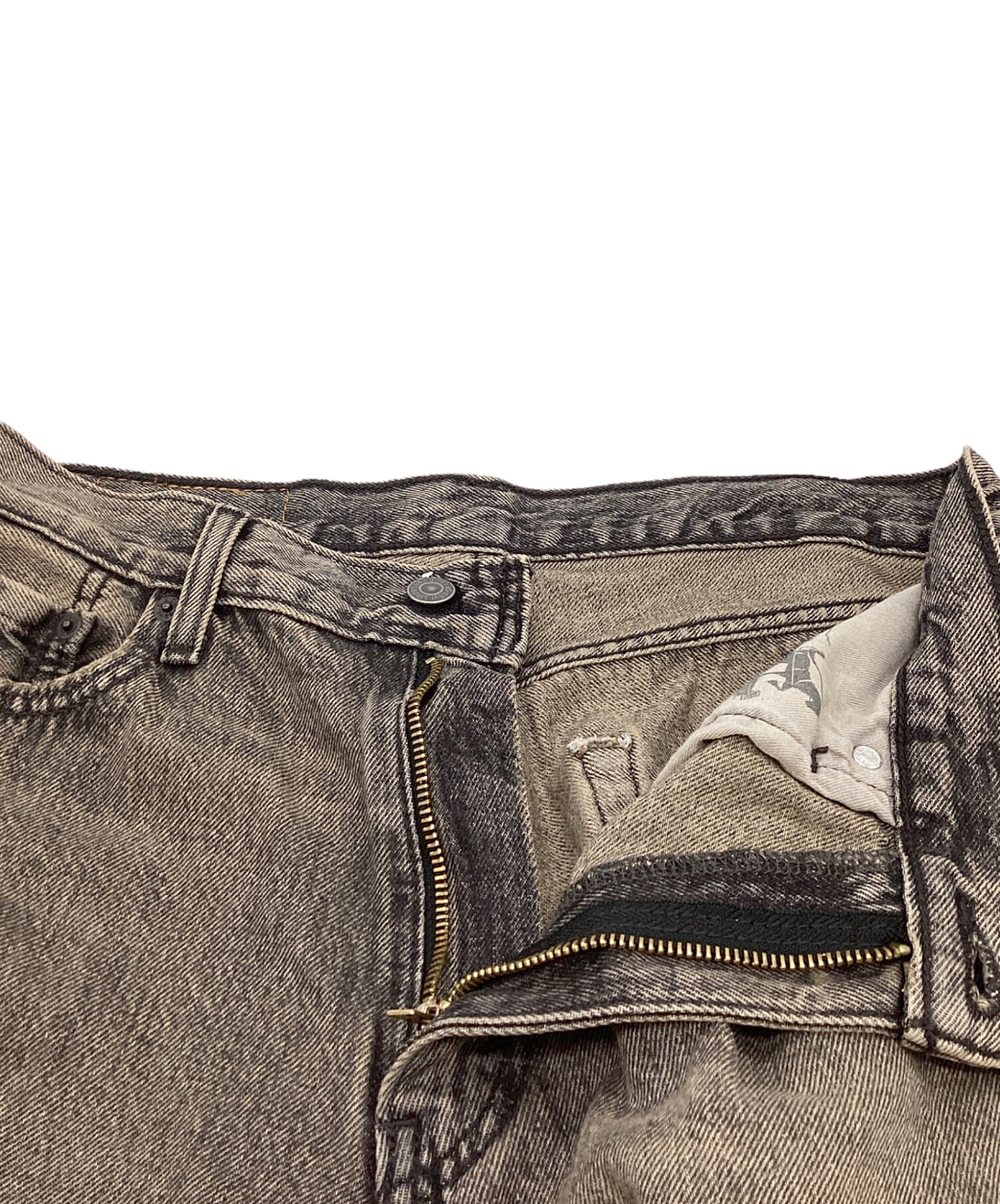 中古・古着通販】LEVI'S (リーバイス) 578 バギージーンズ ブラック