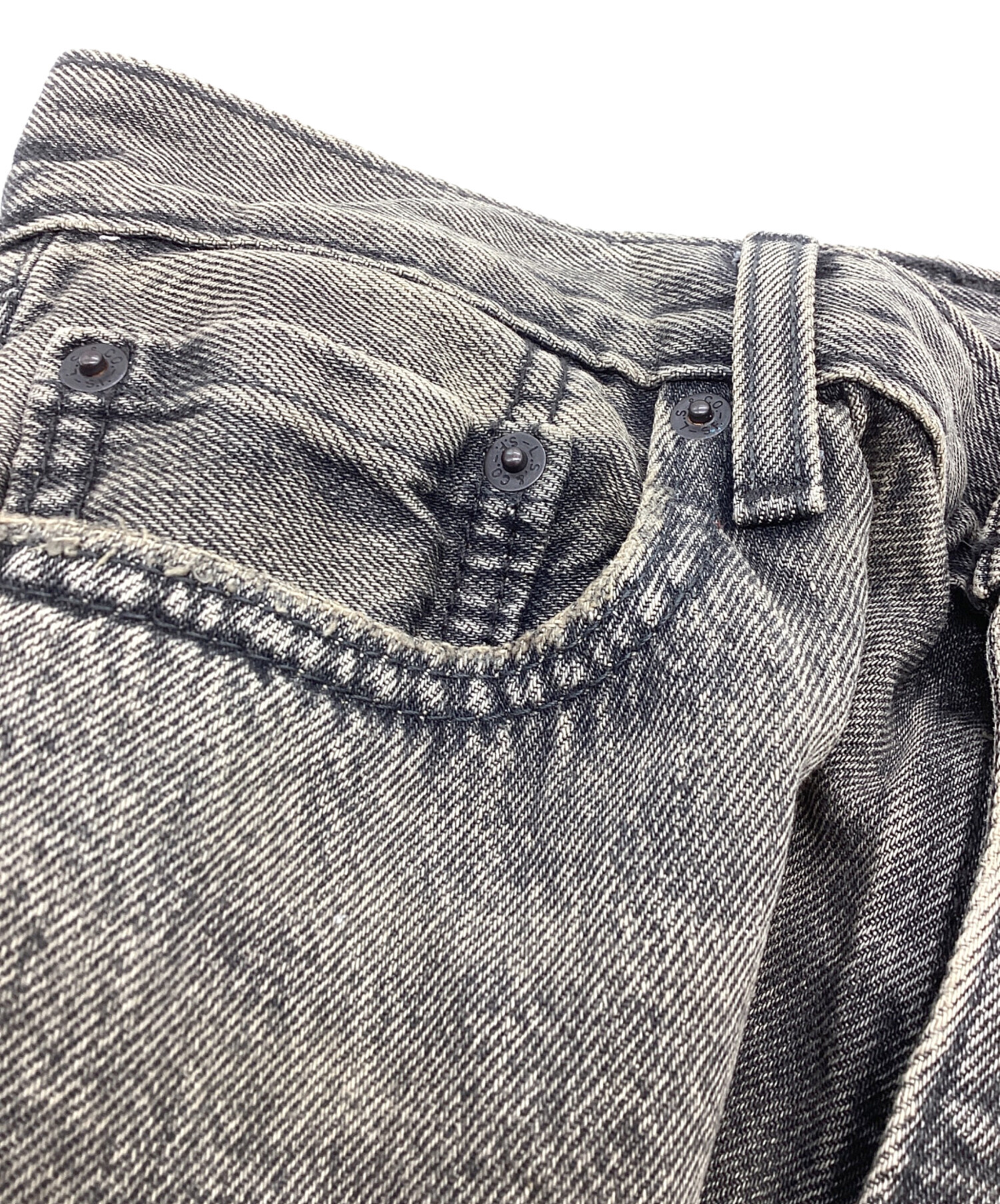 中古・古着通販】LEVI'S (リーバイス) 578 バギージーンズ ブラック
