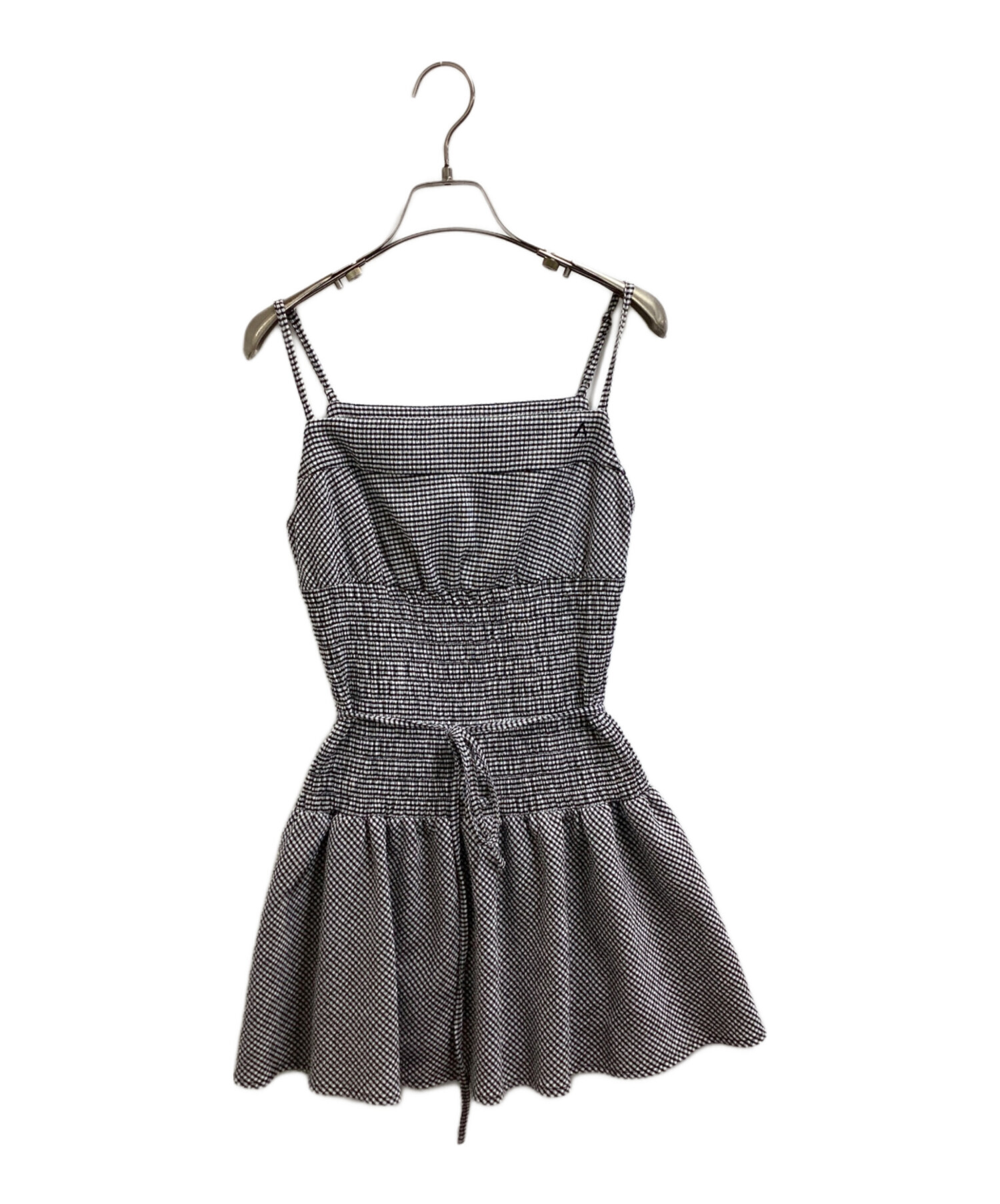 中古・古着通販】ANDMARY (アンドマリー) Betty shirring mini dress