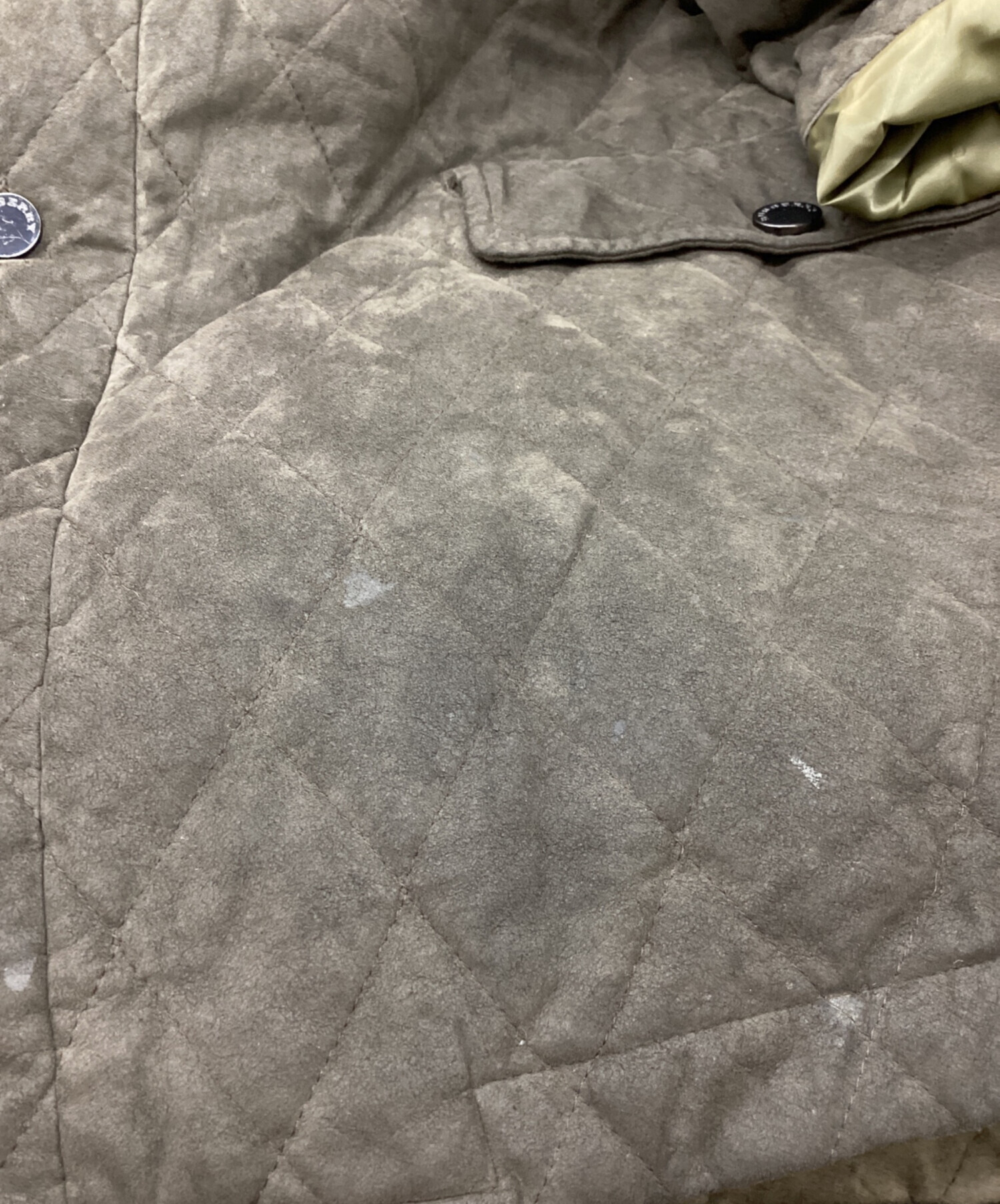 中古・古着通販】BURBERRY (バーバリー) フェイクスエードキルティング
