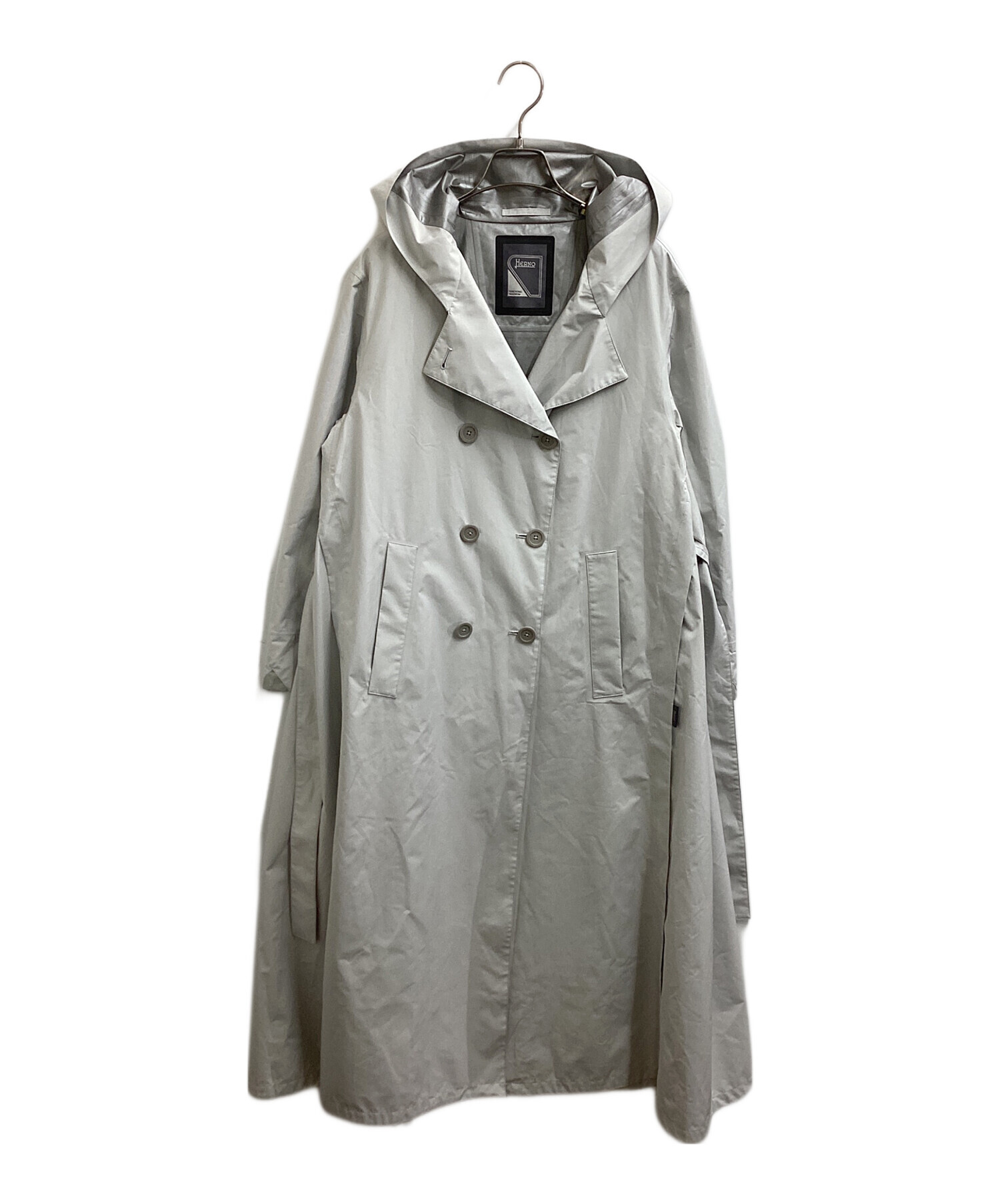 中古・古着通販】HERNO (ヘルノ) 2レイヤーゴアテックスコート グレー