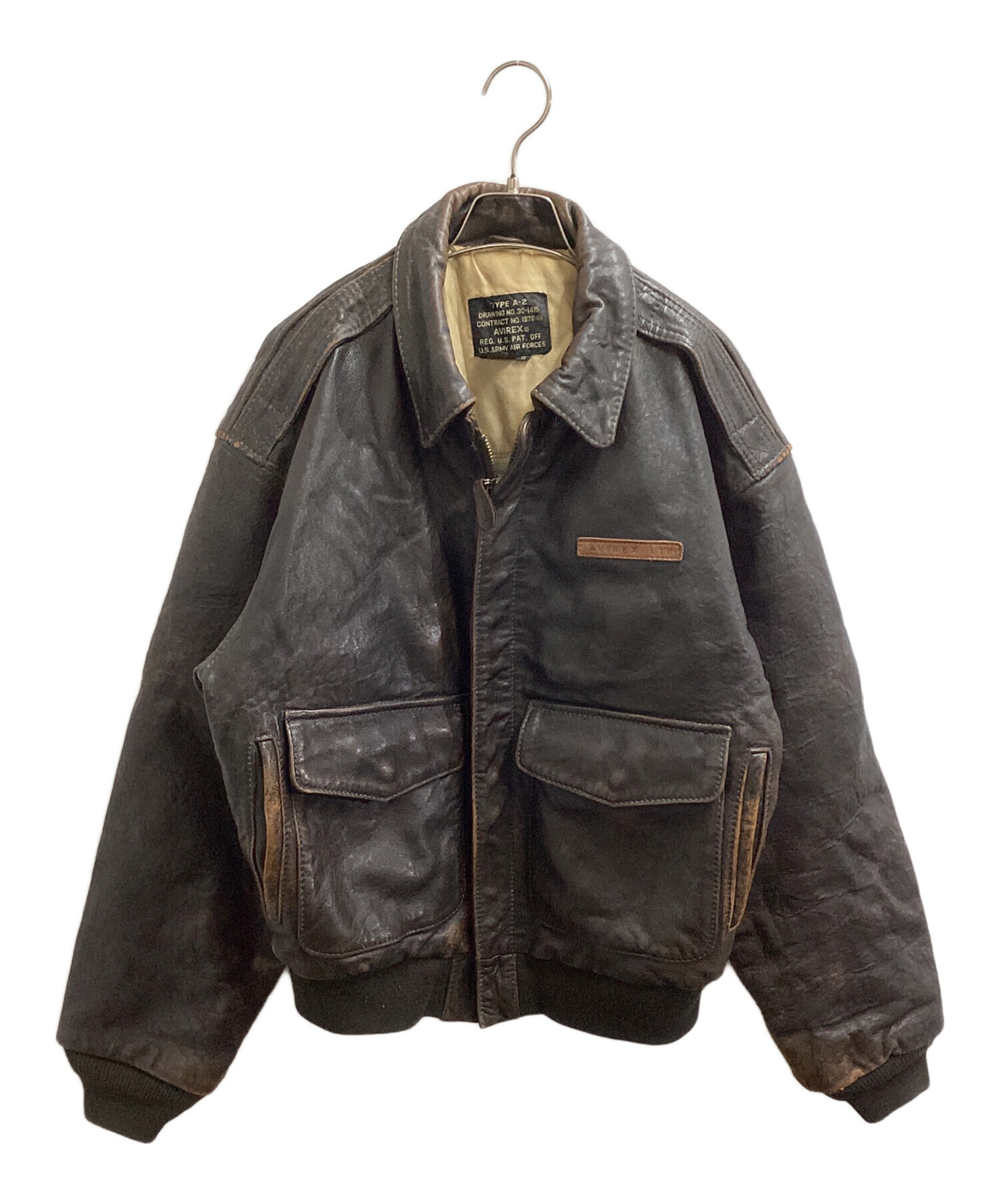 中古・古着通販】AVIREX (アヴィレックス) 90's TYPE A-2 レザー