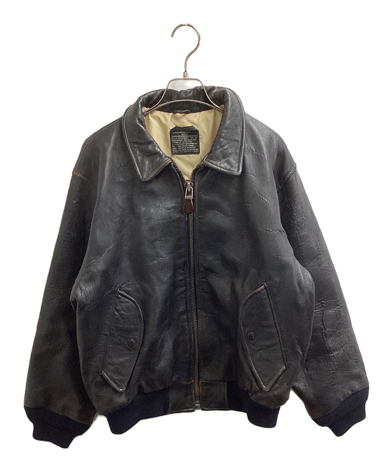 中古・古着通販】AVIREX (アヴィレックス) 90's レザー フライト