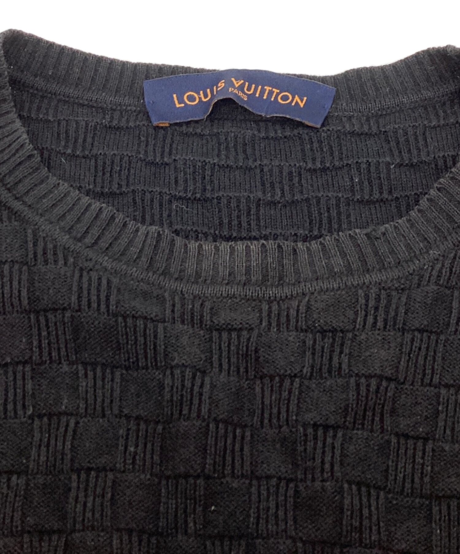 中古・古着通販】LOUIS VUITTON (ルイ ヴィトン) ダミエ クルーネック
