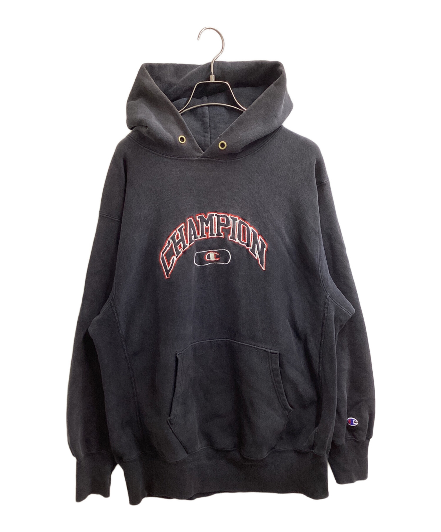 リバースウィーブ　パーカーUSA製　xxl 刺繍タグ　90s champion 中古・古着通販】Champion (チャンピオン) リバースウィーブパーカー