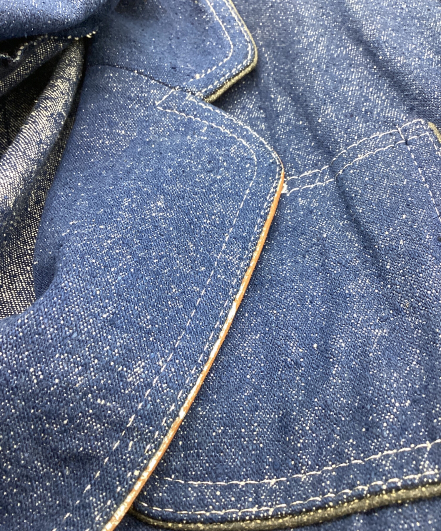 中古・古着通販】LEONARD (レオナール) シルクデニムテーラード