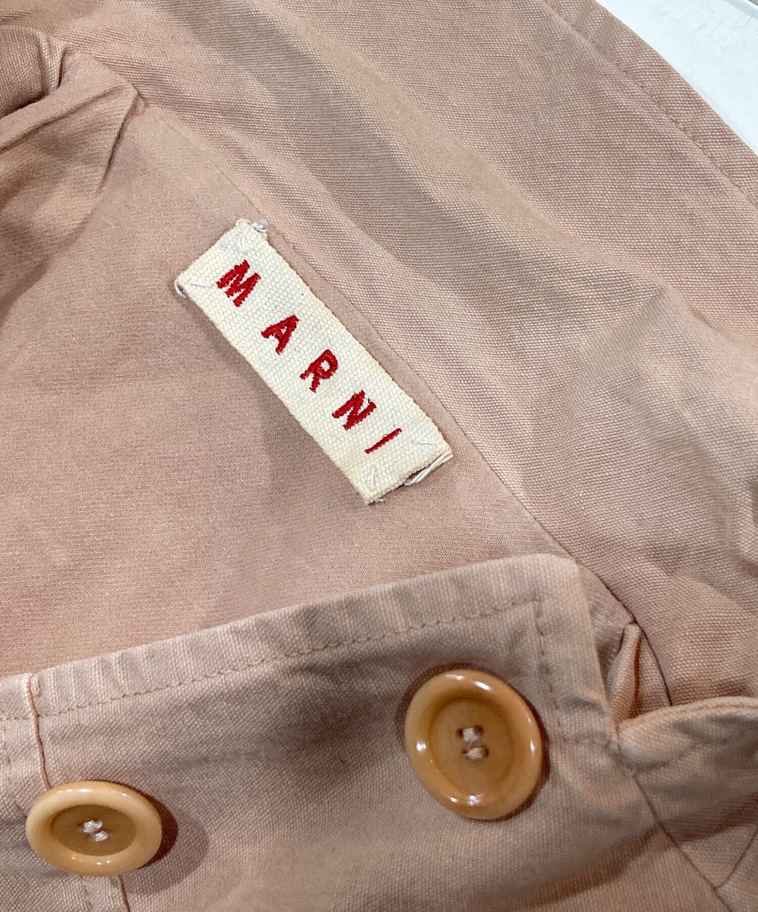 中古・古着通販】MARNI (マルニ) コート ベージュ サイズ:40｜ブランド
