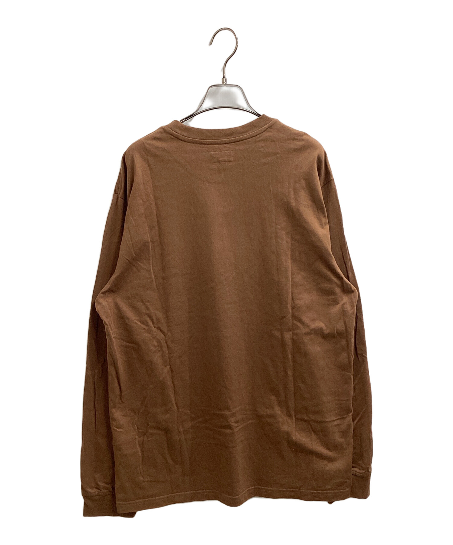 中古・古着通販】Supreme (シュプリーム) Small Box L/S Tee ブラウン