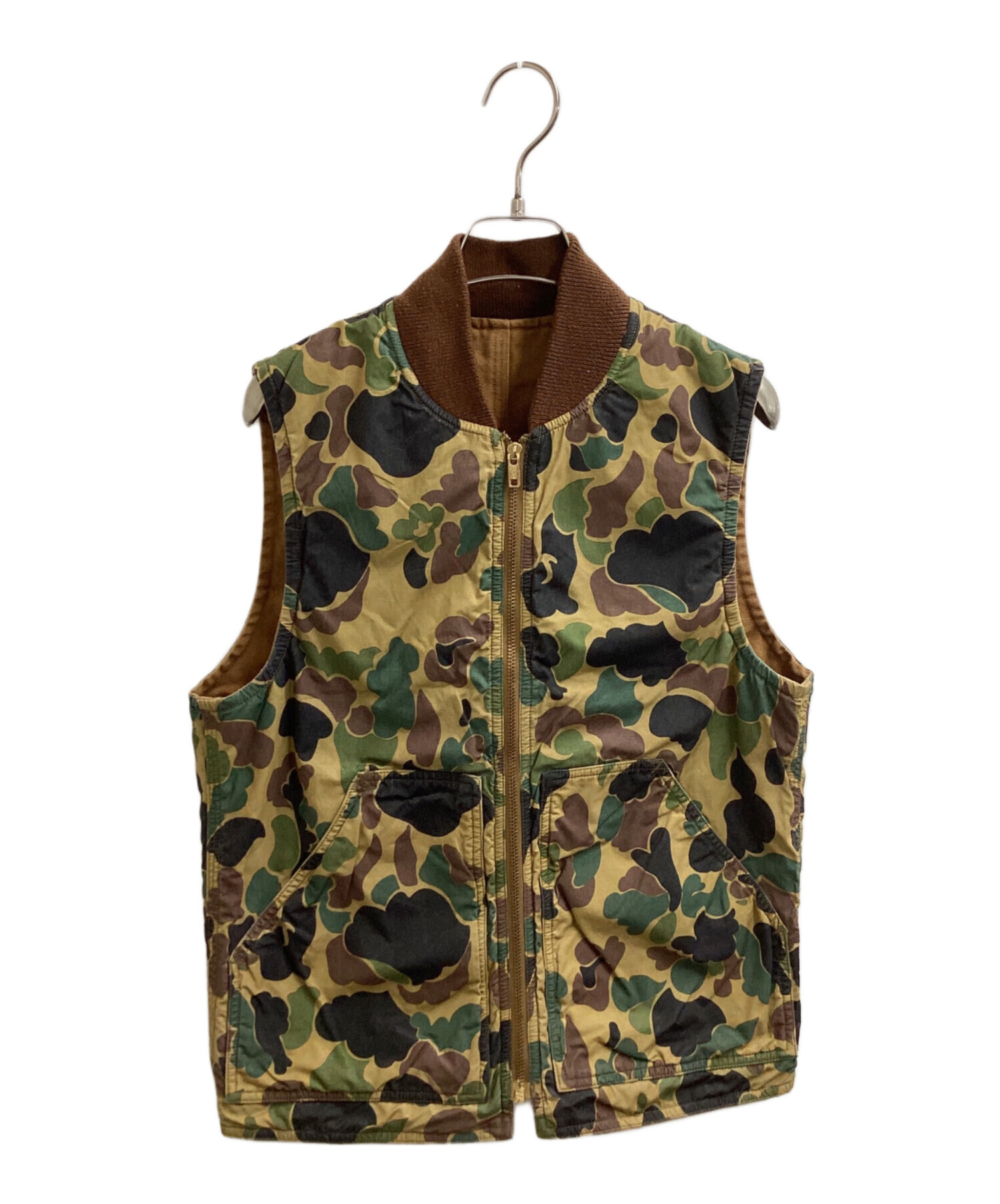 中古・古着通販】RRL (ダブルアールエル) リバーシブルダックベスト